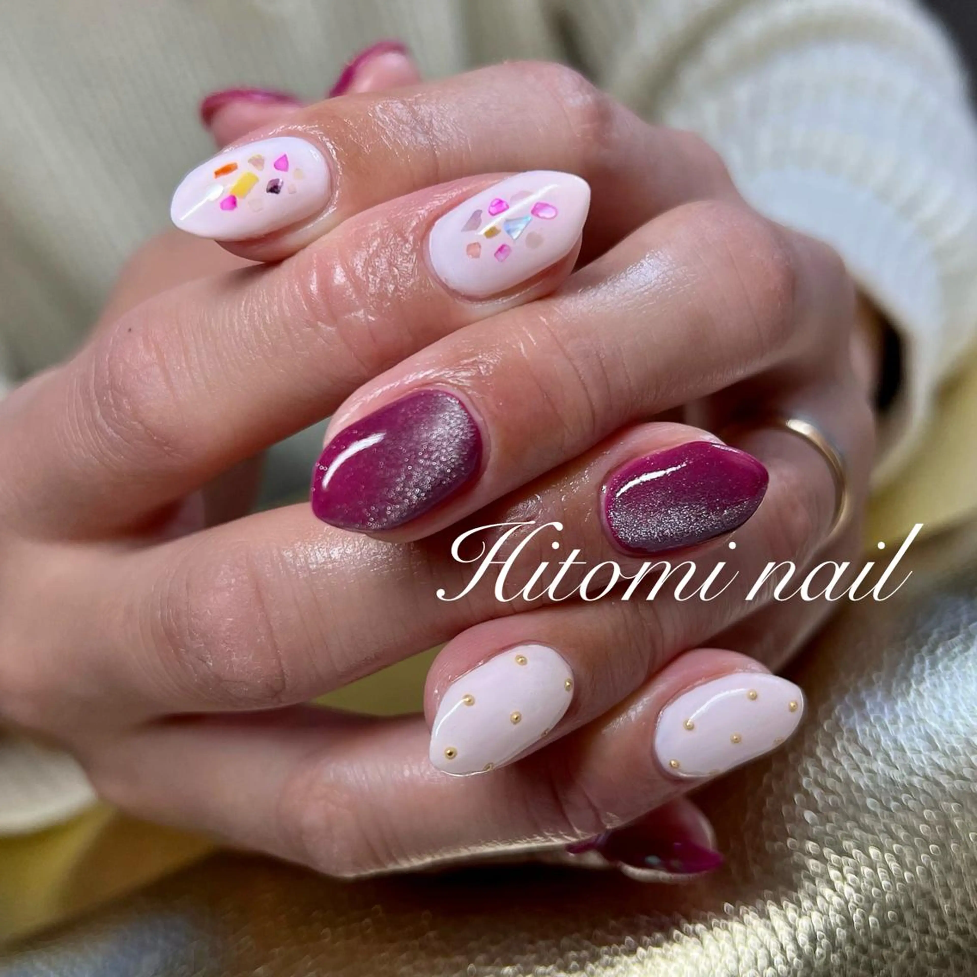 ネイル 大澤 瞳のネイルデザイン