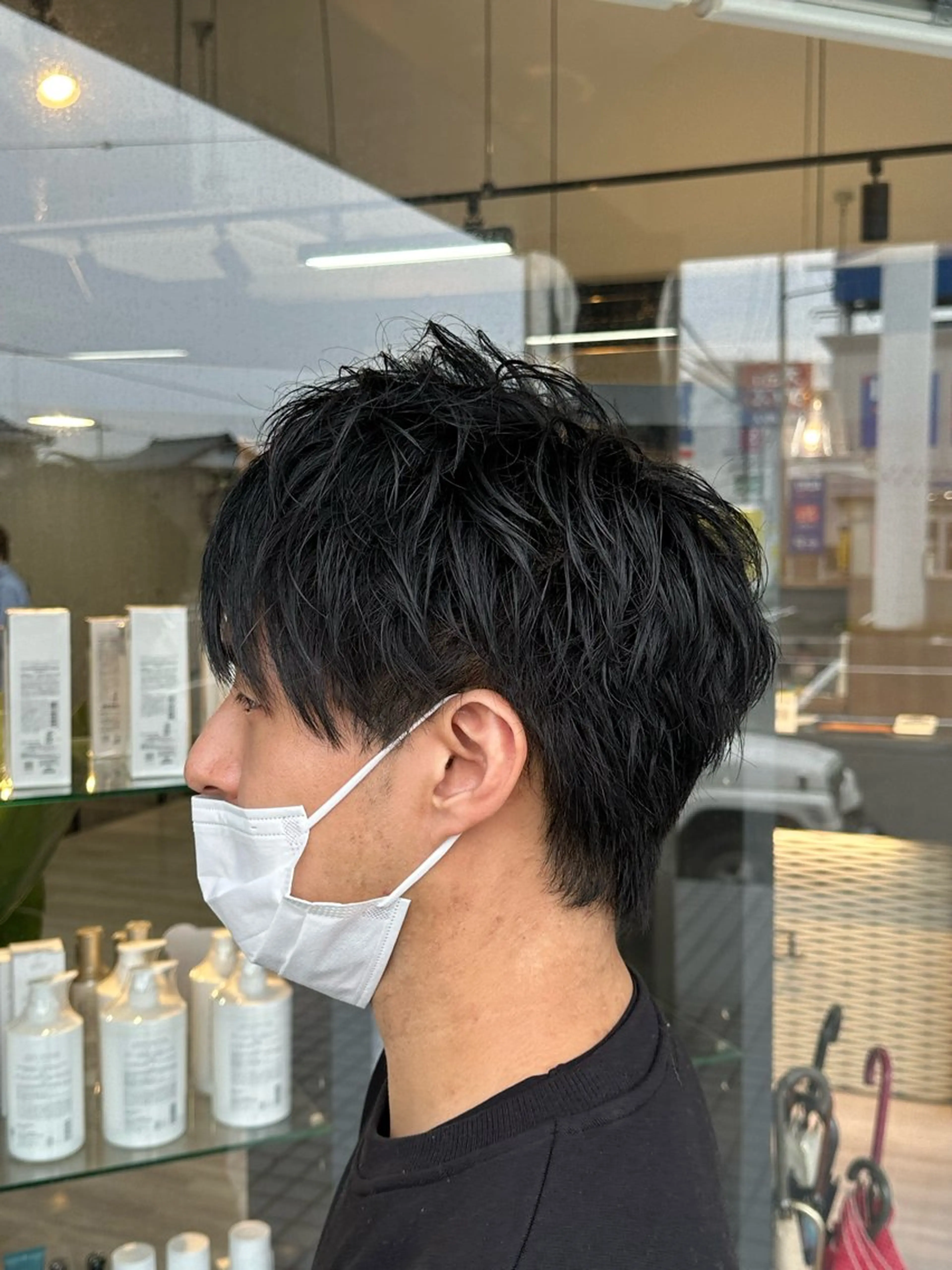 メンズ arika オケシ　リョウダイのヘアスタイル