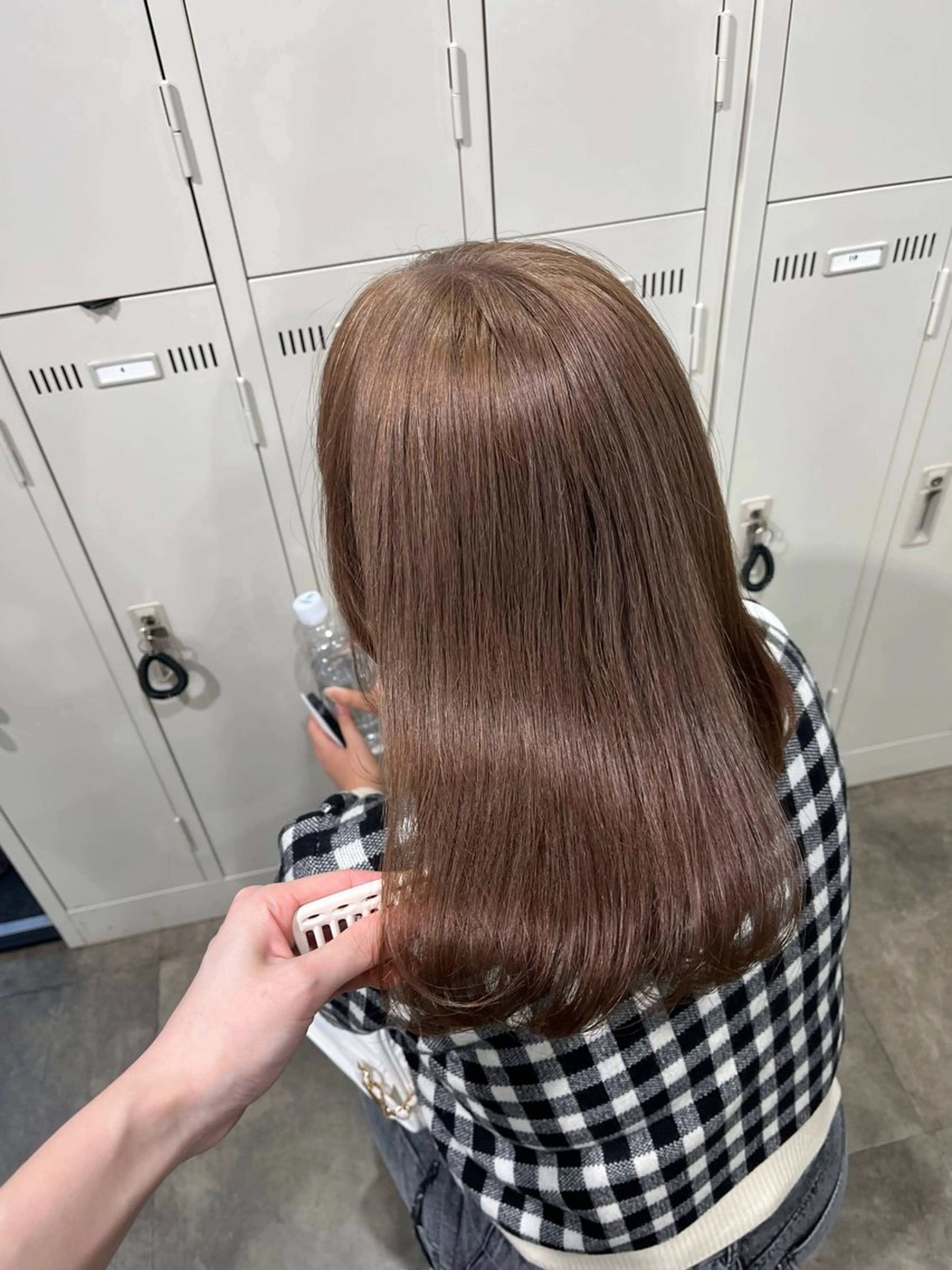 セミロング 似合わせhair🌷 momoのヘアスタイル