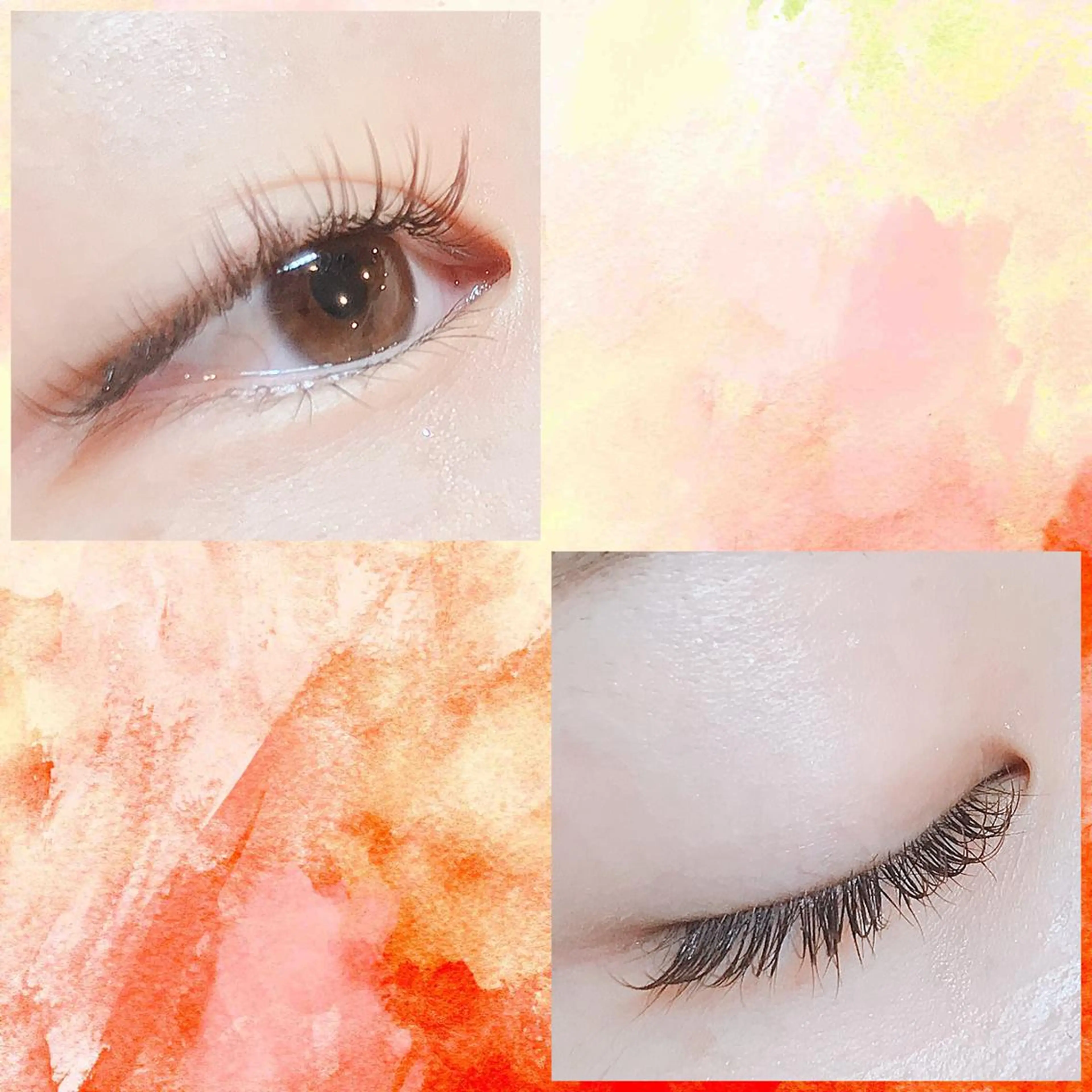 マツエク・マツパ カラーマツエク フラットラッシュ アップワードラッシュ Raviliss 武田のマツエク・マツパデザイン