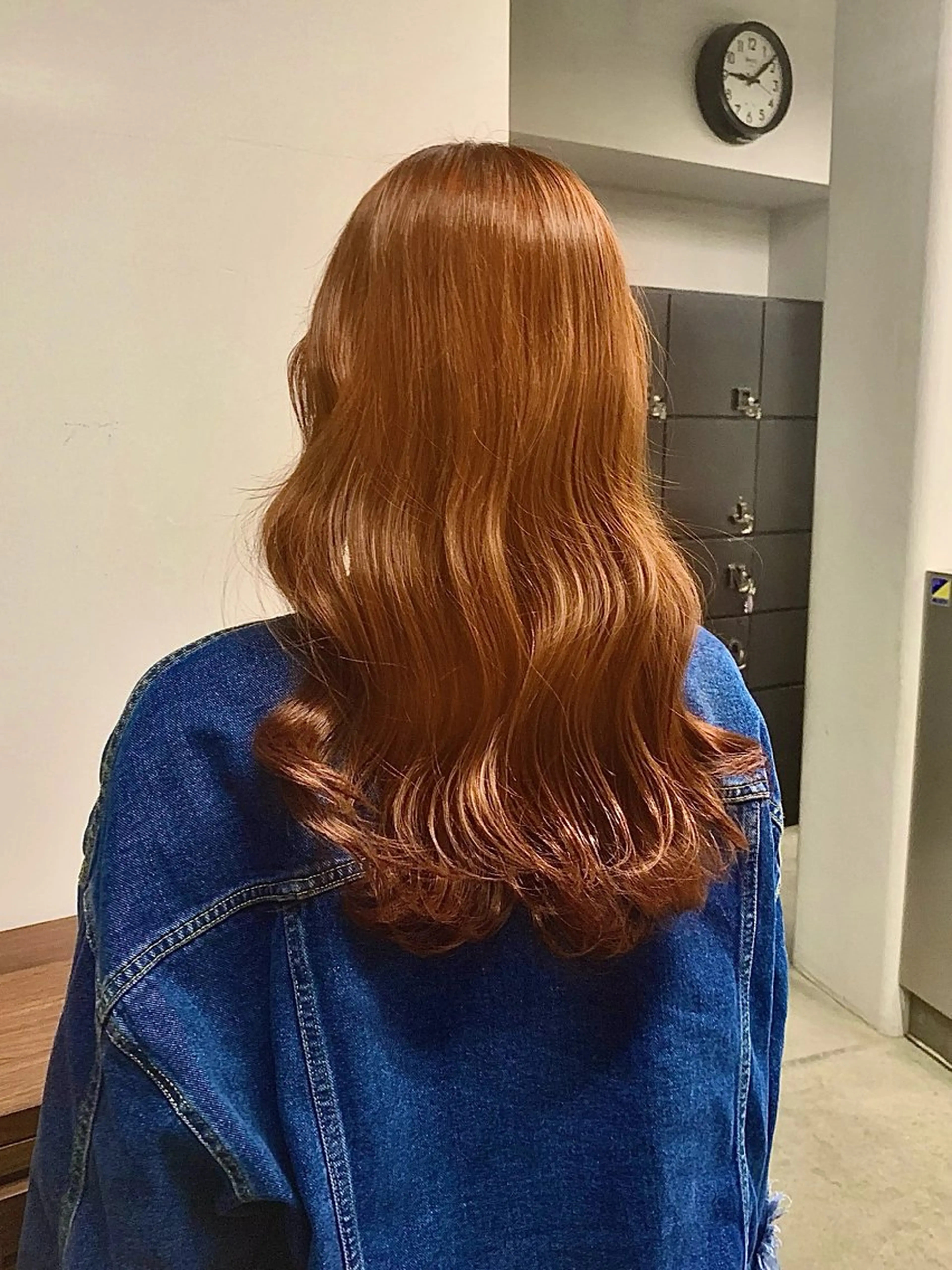 セミロング ヘアカラー 御器所／髪質 改善カラー／まりえのヘアスタイル
