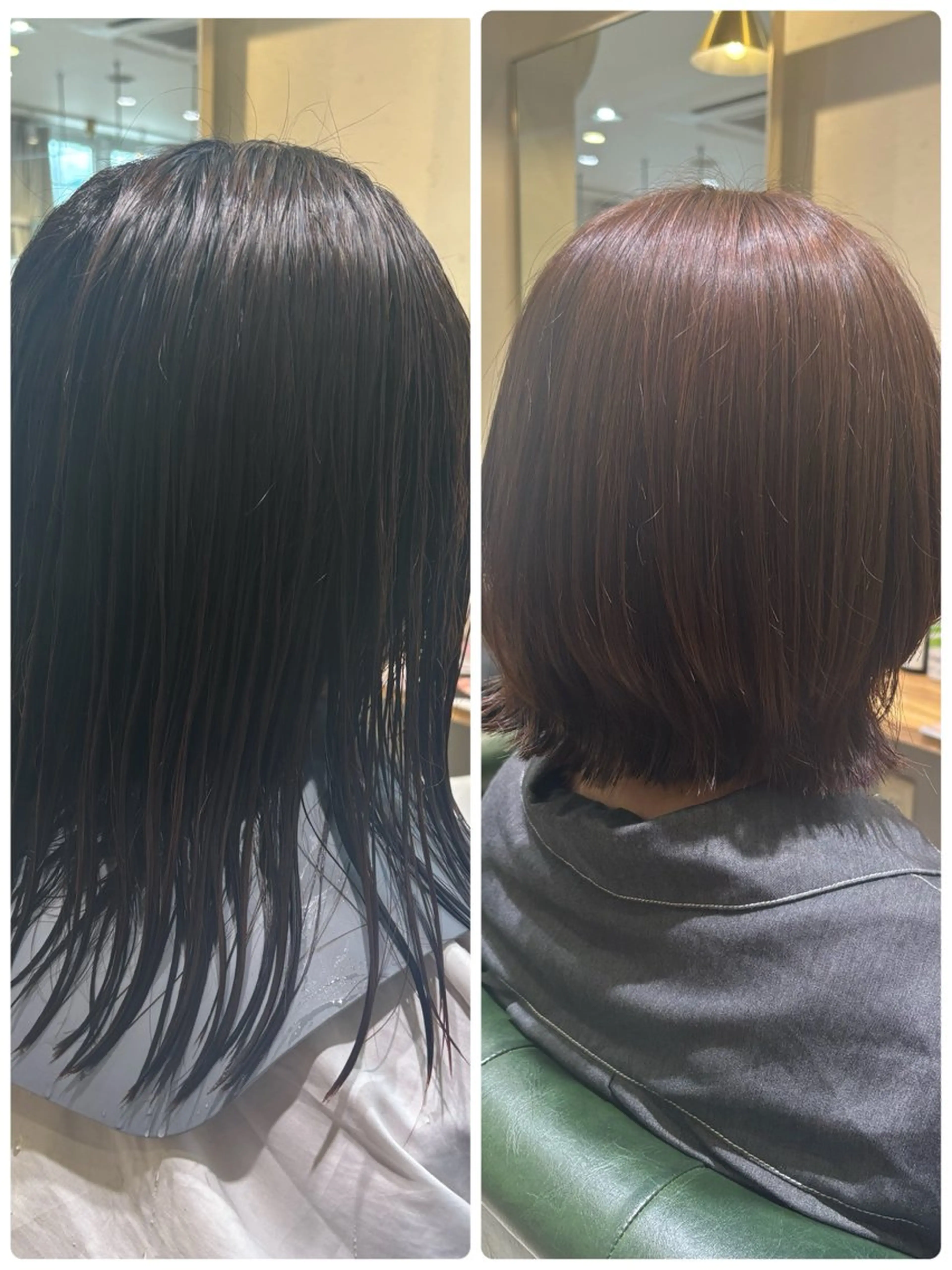 予約殺到‼️カット+ ワンカラー (毛先までカラー)[現金のみ]の写真
