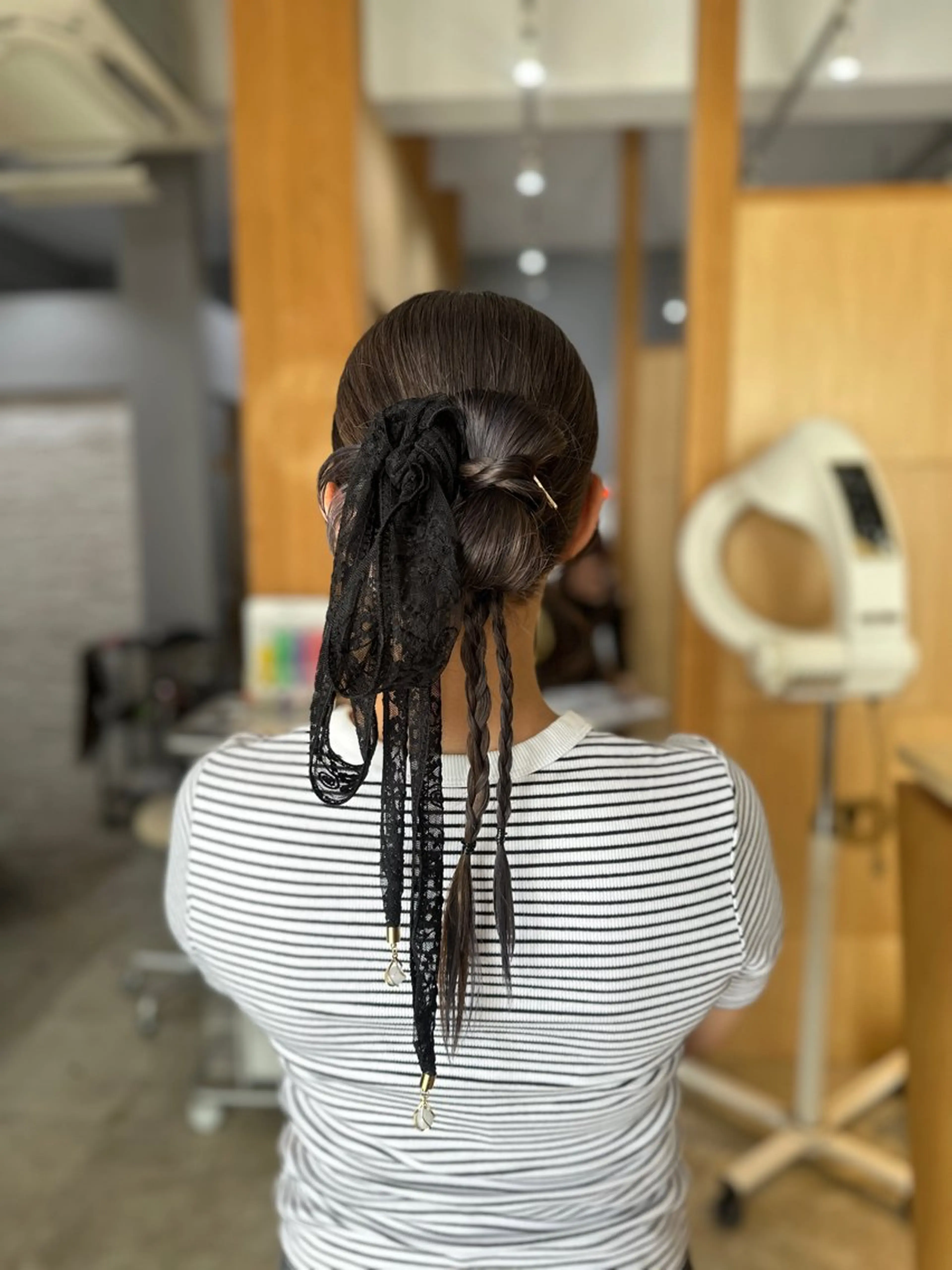 ミディアム ヘアセット miloc MOMOKAのヘアスタイル