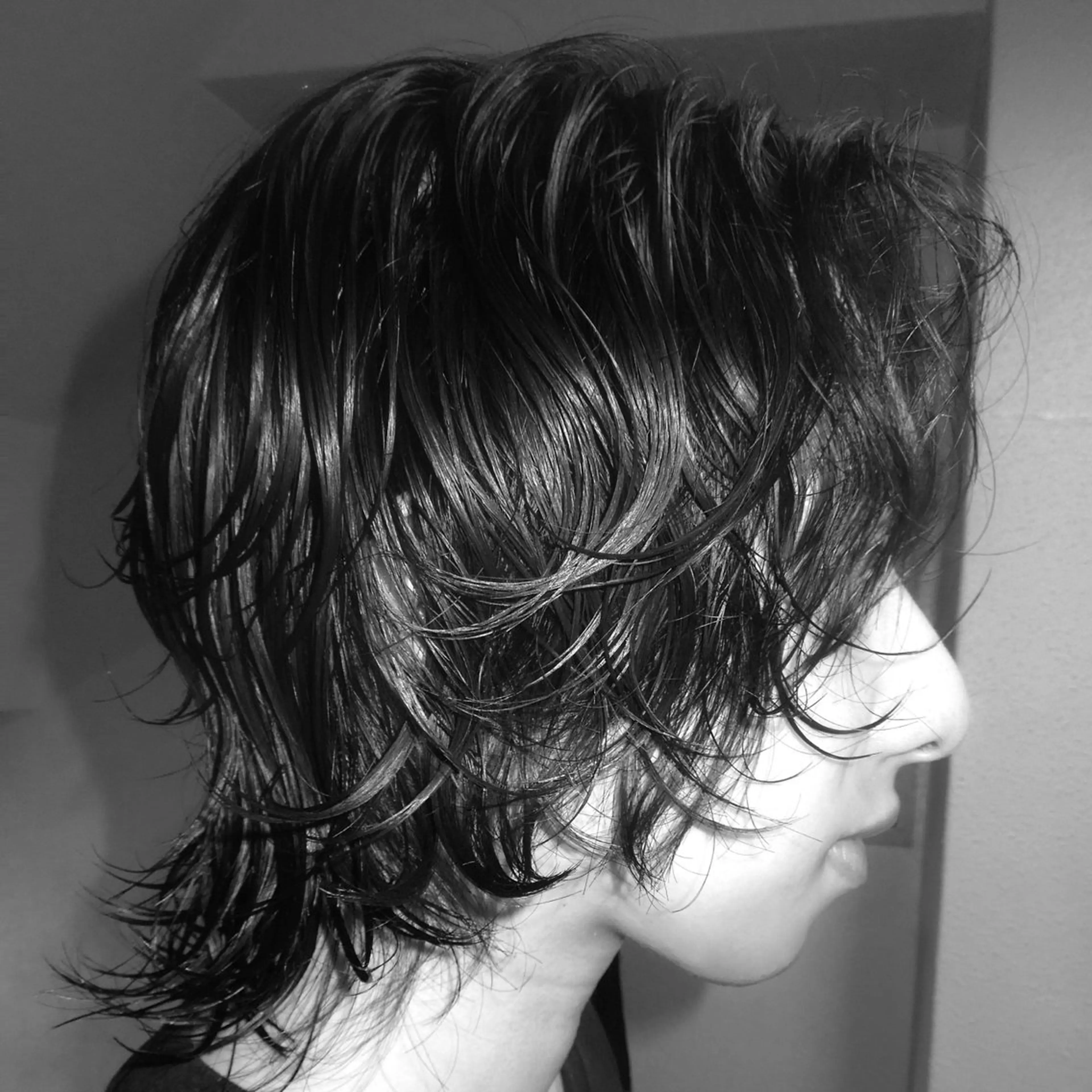 セミロング カラー パーマ メンズ メンズパーマ セミロングパーマ カット ヘアカラー パーマ タマキ/似合わせ カット/Wカラーのヘアスタイル