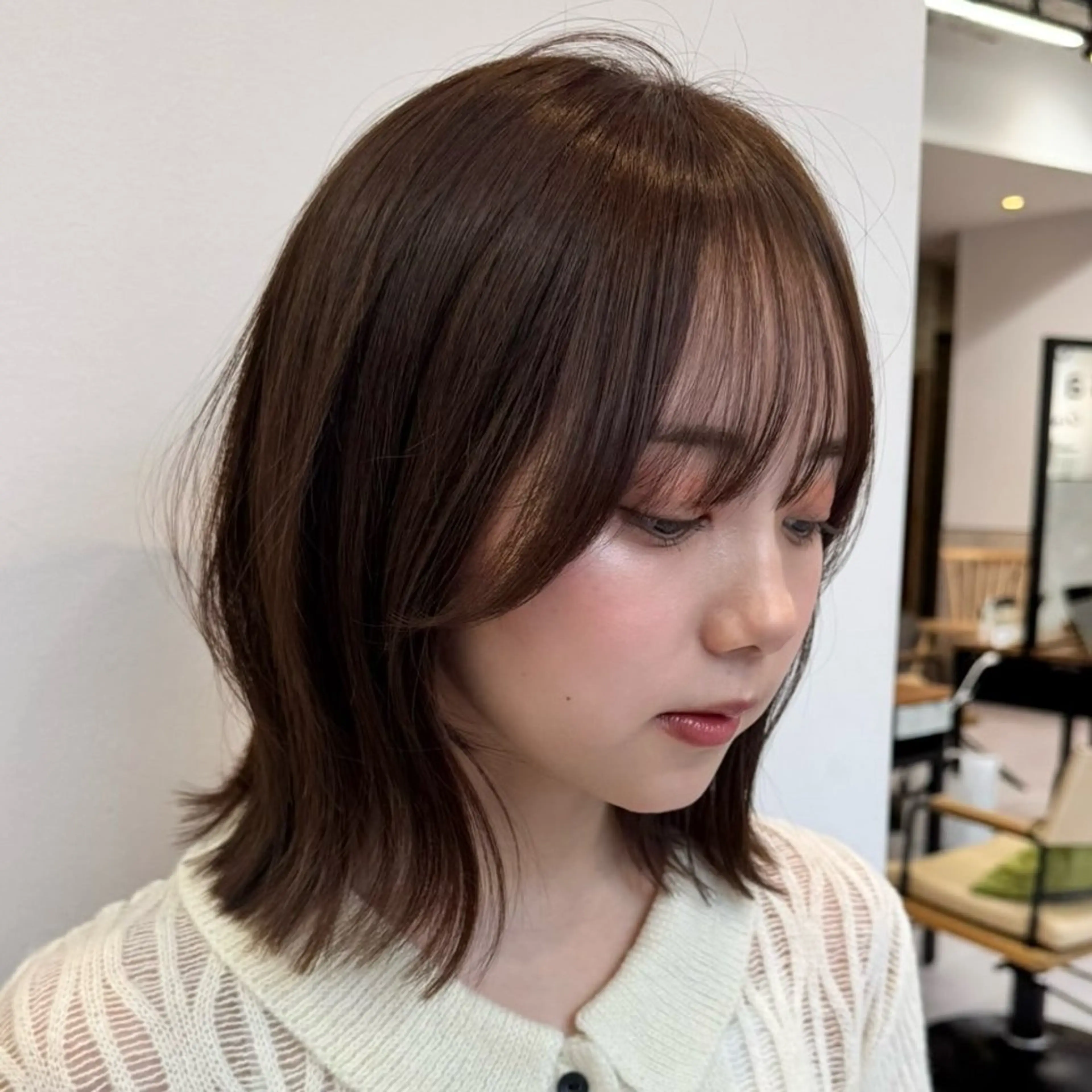 ✨期間限定✨ミディアムカット💓🌈　鎖骨下から鎖骨あたりまでの方✨3cm以上切らせていただける方限定の写真