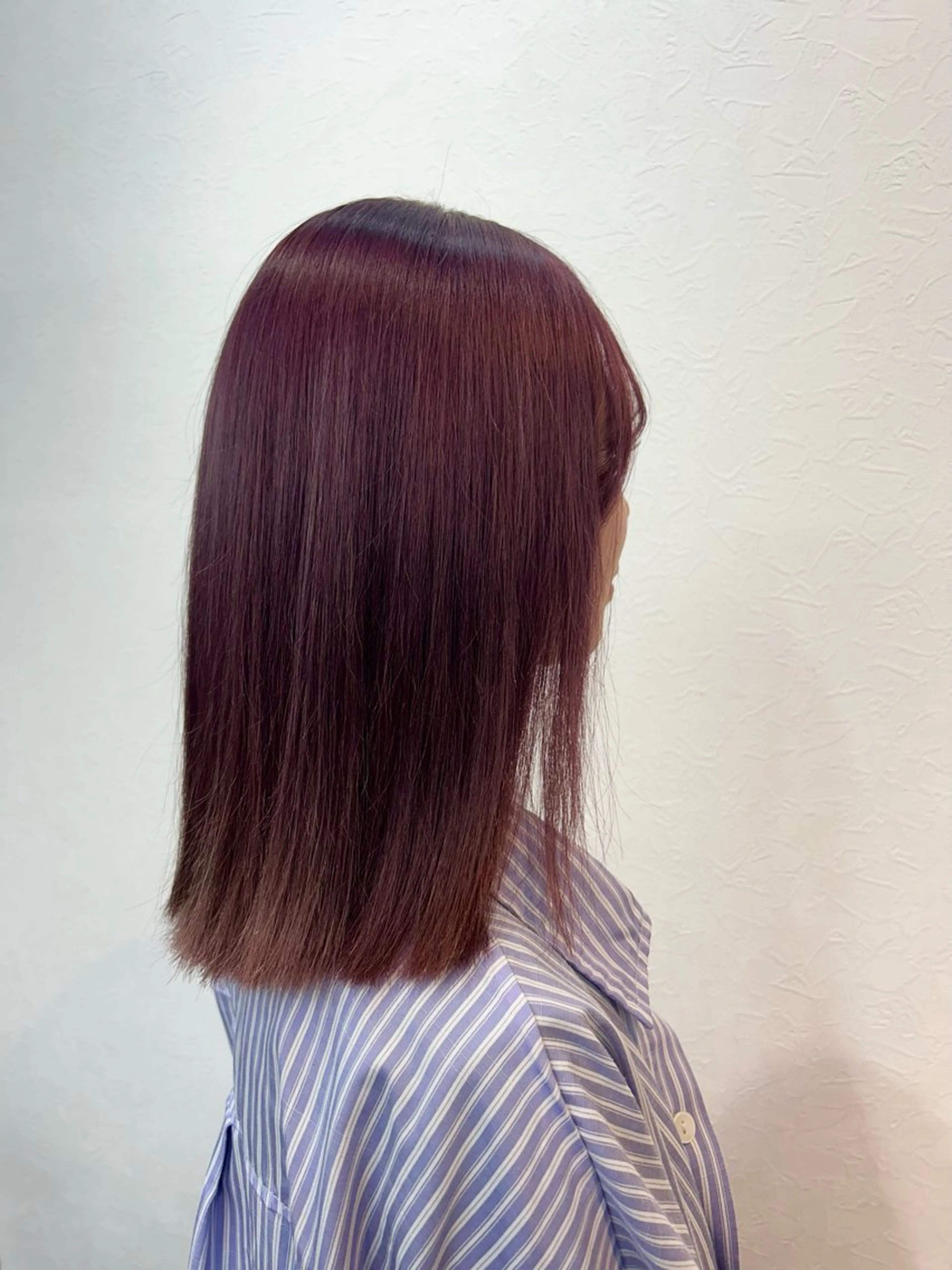 ミディアム カラー 鈴木 アメリのヘアスタイル