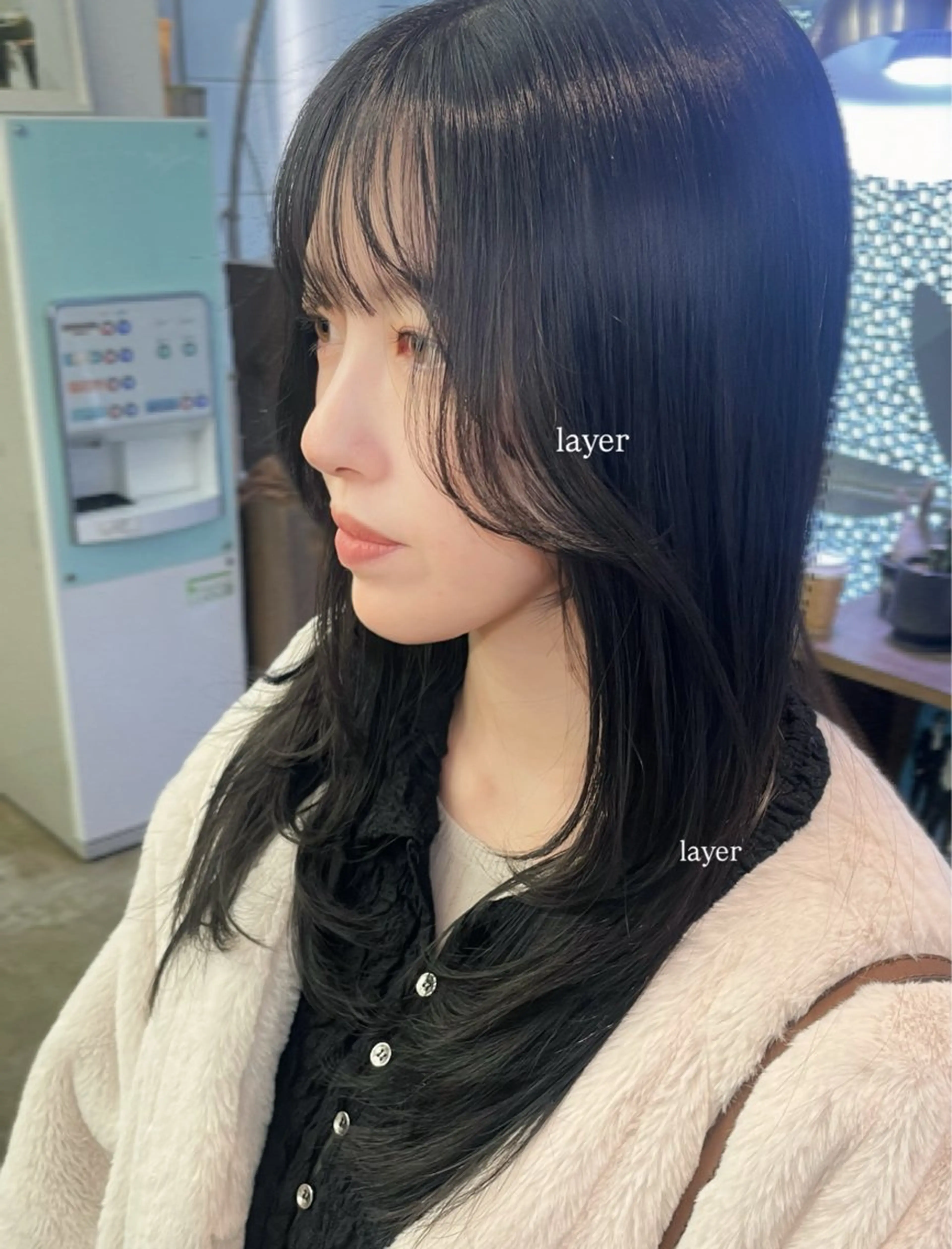 ロング レイヤー/デジパ SAKIのヘアスタイル