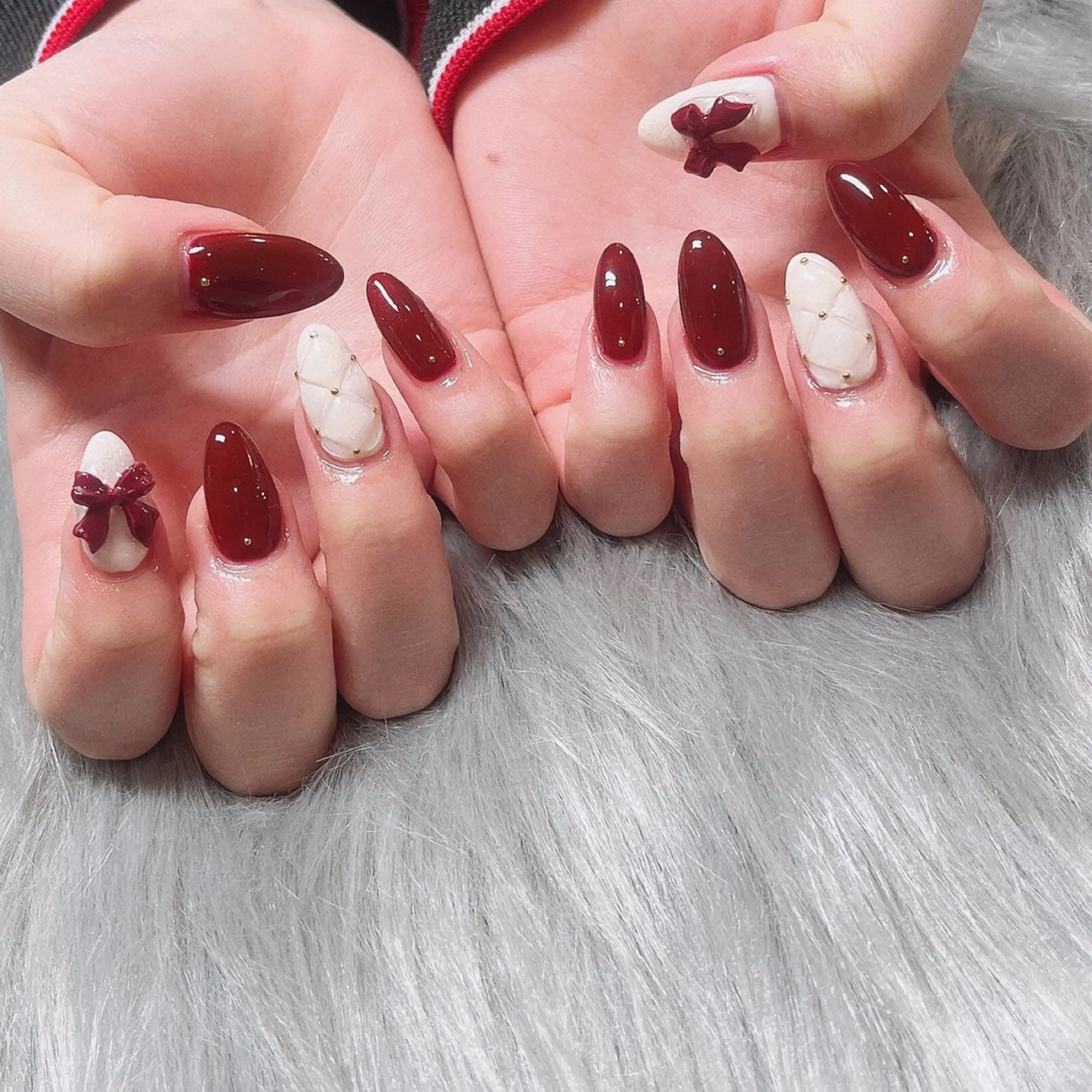 ネイル スカルプネイル ハンドネイル nail patio 新越谷 yukiのネイルデザイン