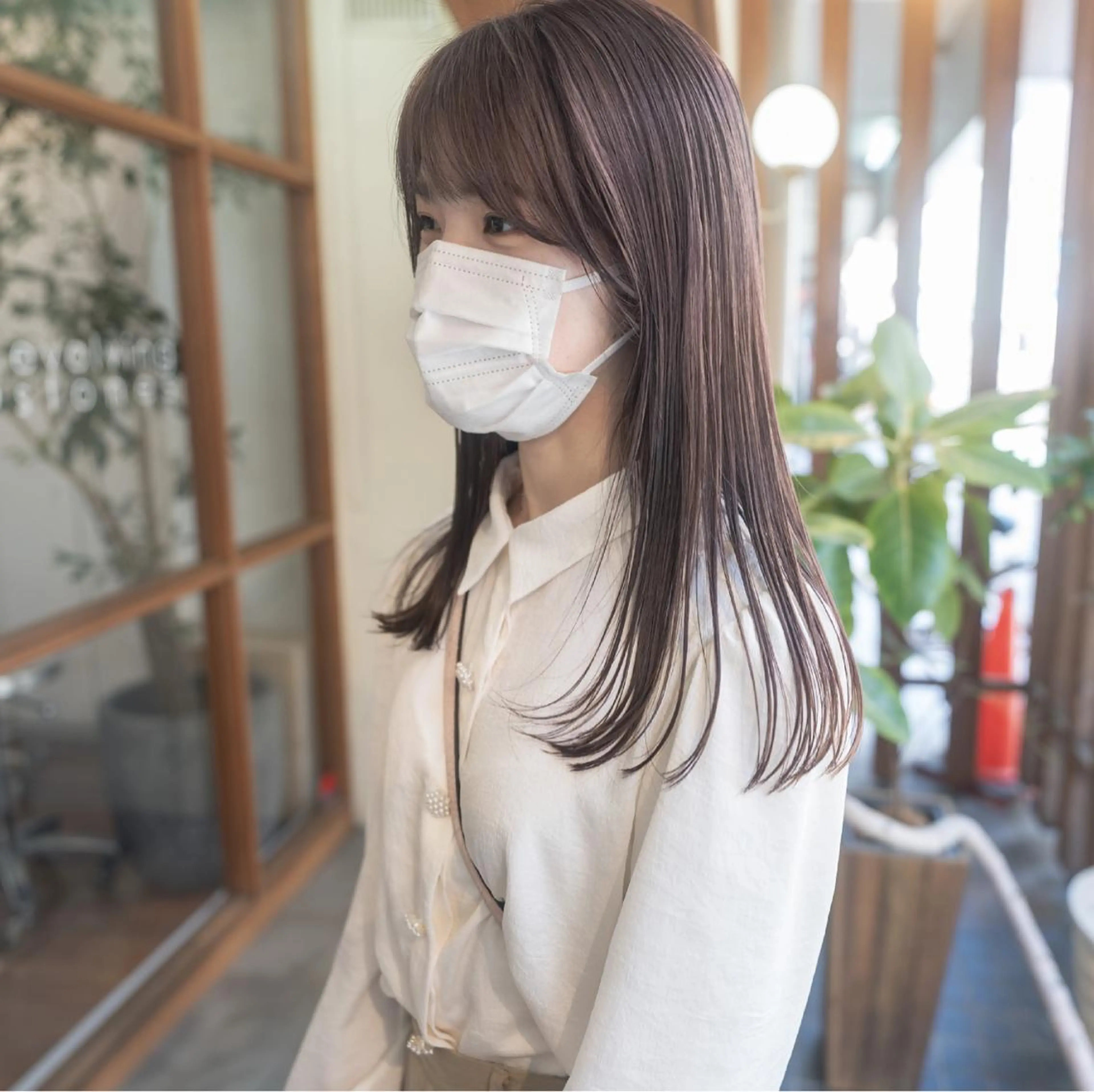 ショート カラー ベージュカラー ピンクカラー ピンクベージュ カット ヘアカラー Genta @gegege75のヘアスタイル