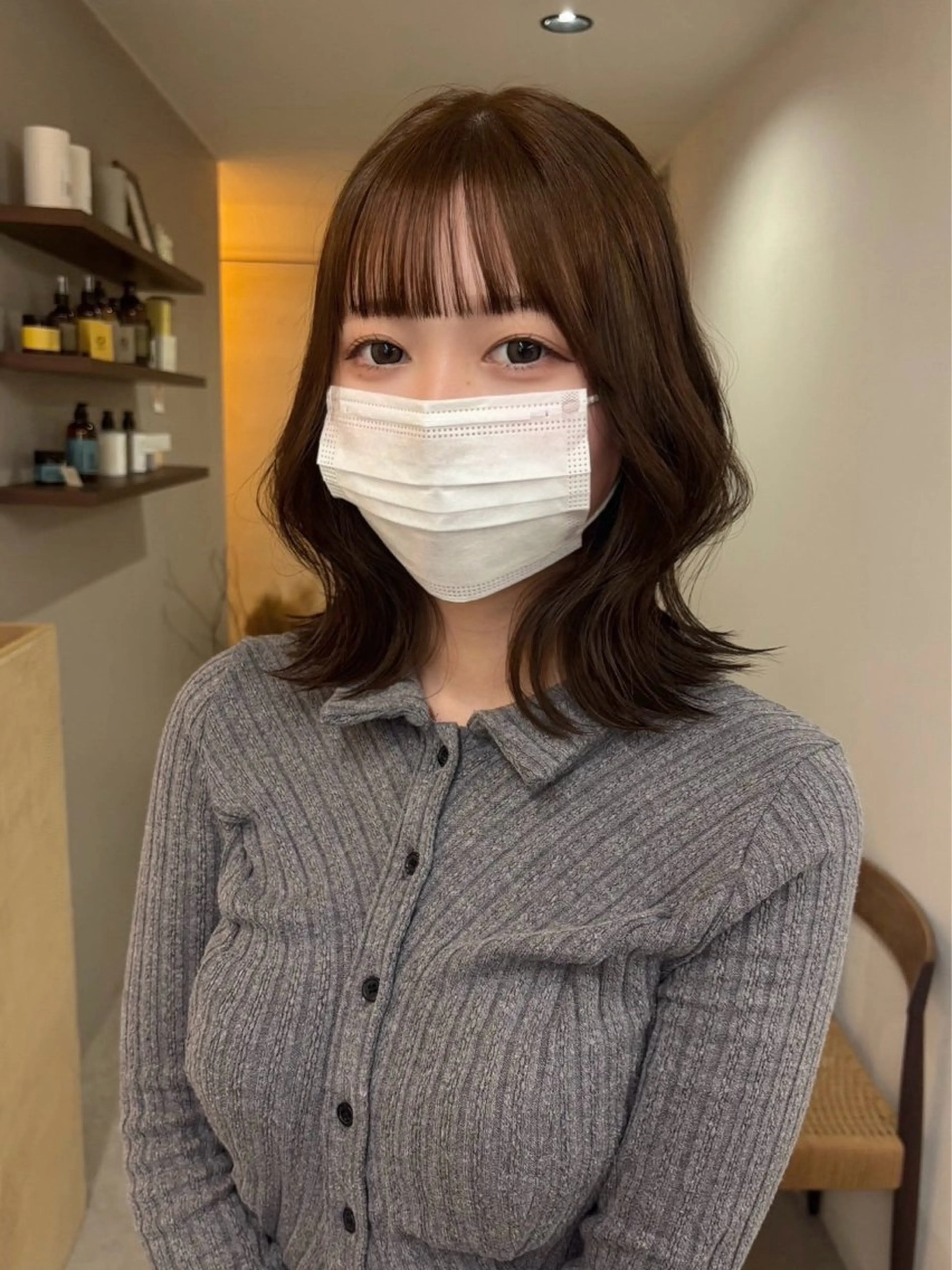 🌟ブリーチなしWカラー【ボルドー/オリーブ/ブルーブラック/グレージュ/ベージュ/カラーモデル】の写真