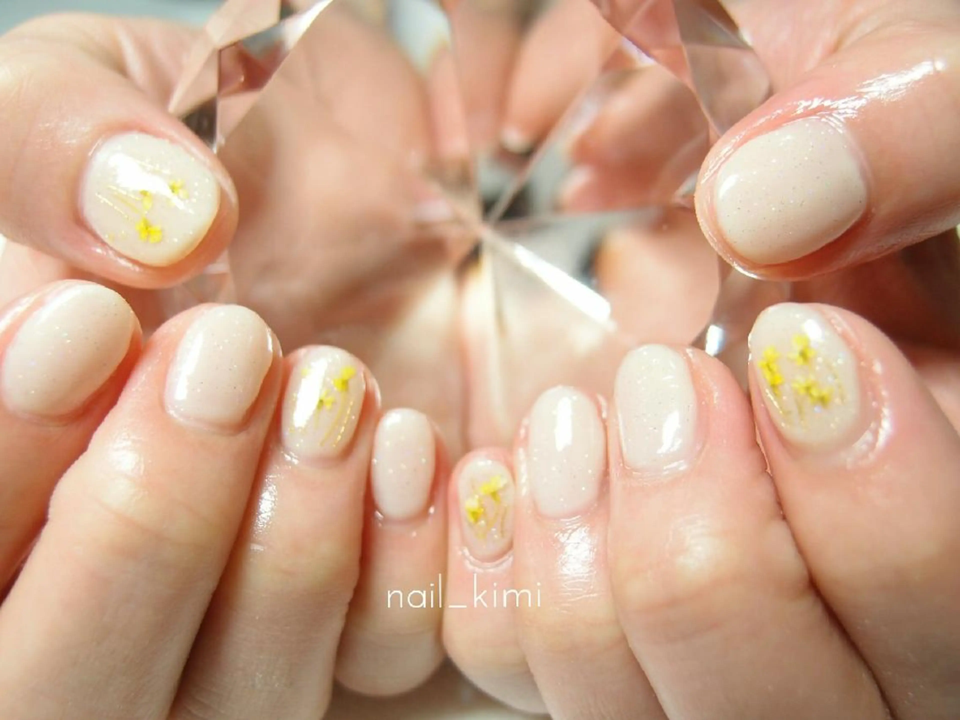 ネイル アートネイル ワンカラーネイル ETHOSENSE. kimikaのネイルデザイン