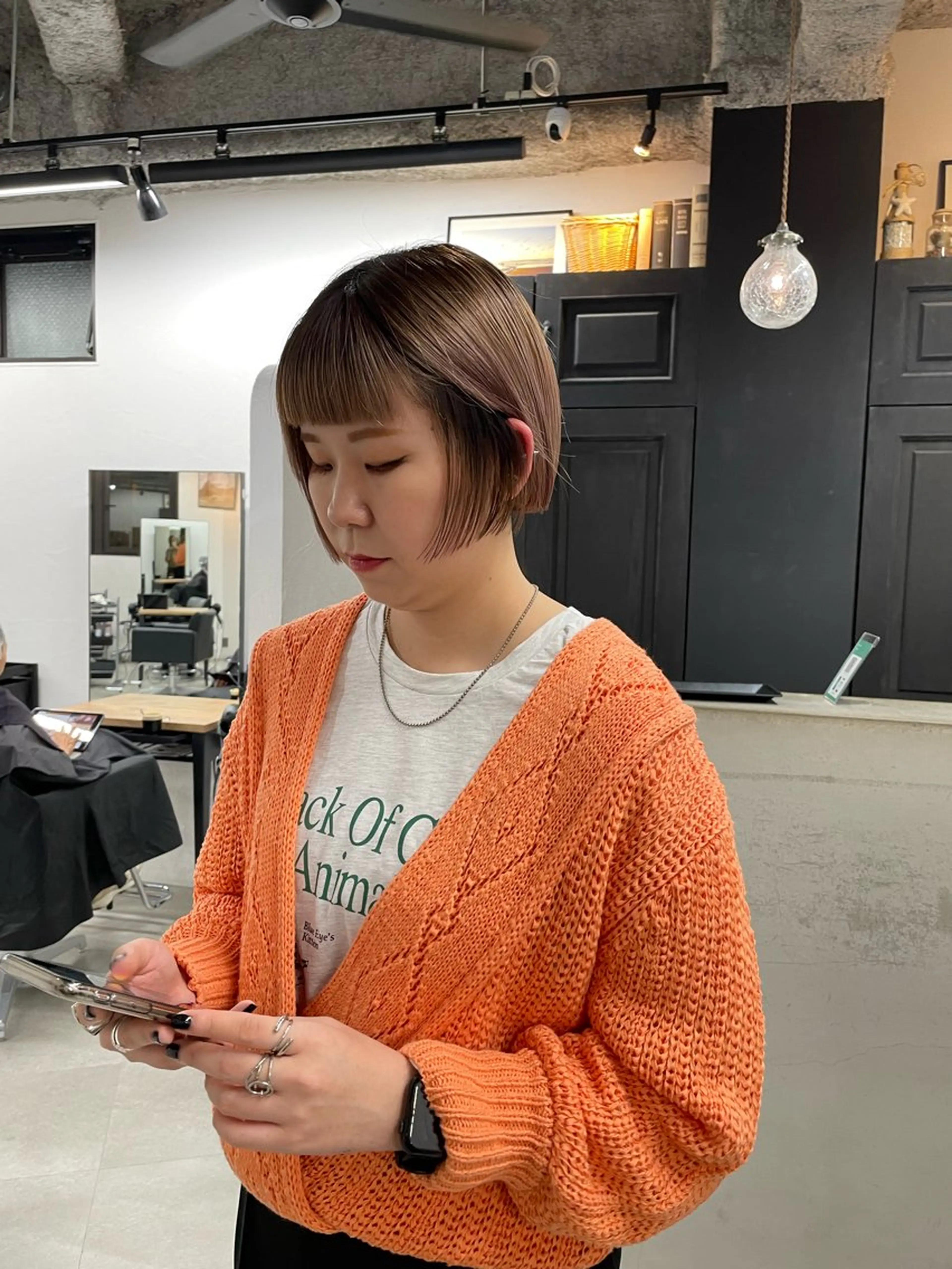 ショート Rico / bob/グレージュのヘアスタイル