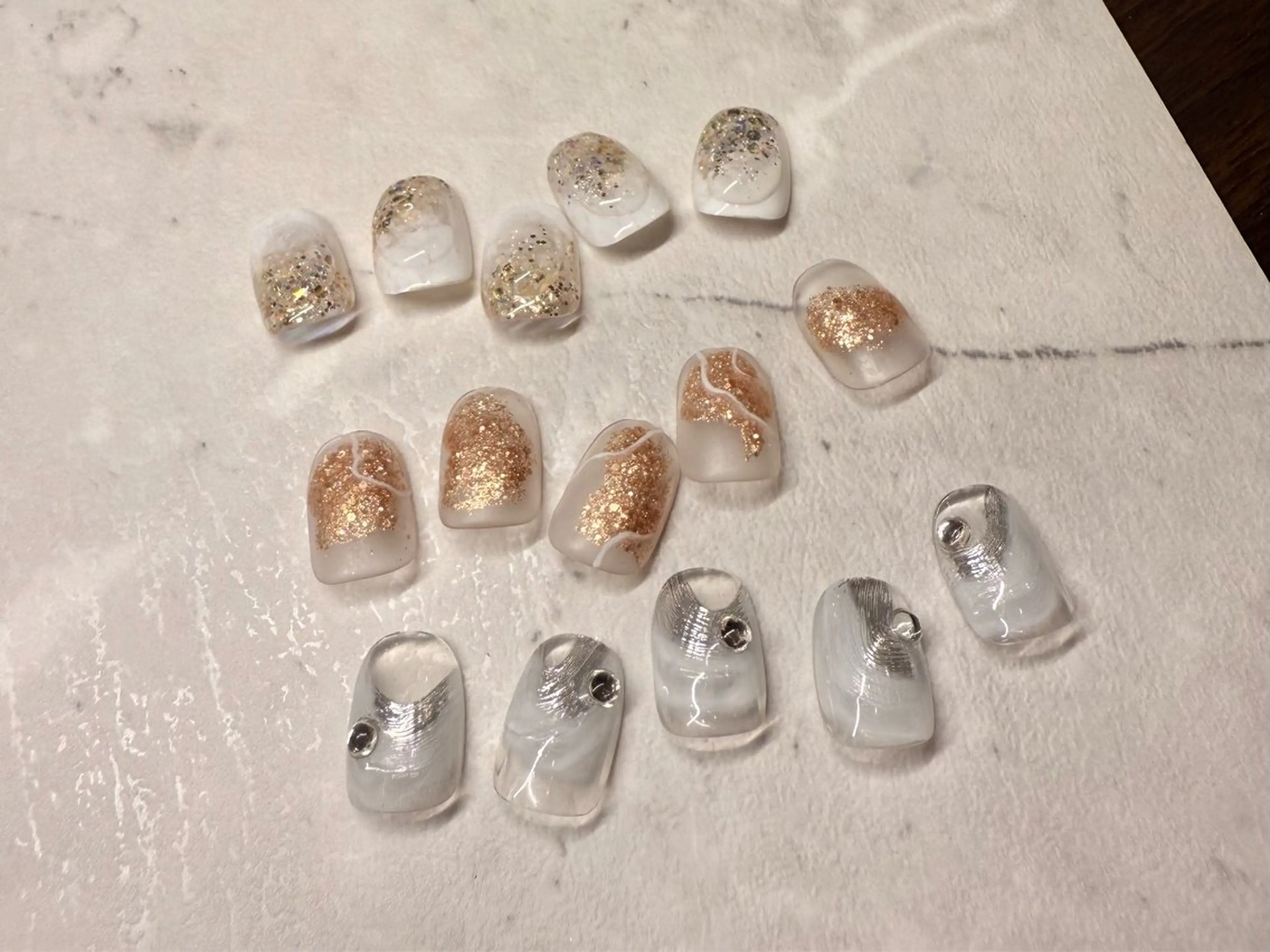 ネイル アートネイル ニュアンスネイル ハンドネイル filonnail asukaのネイルデザイン