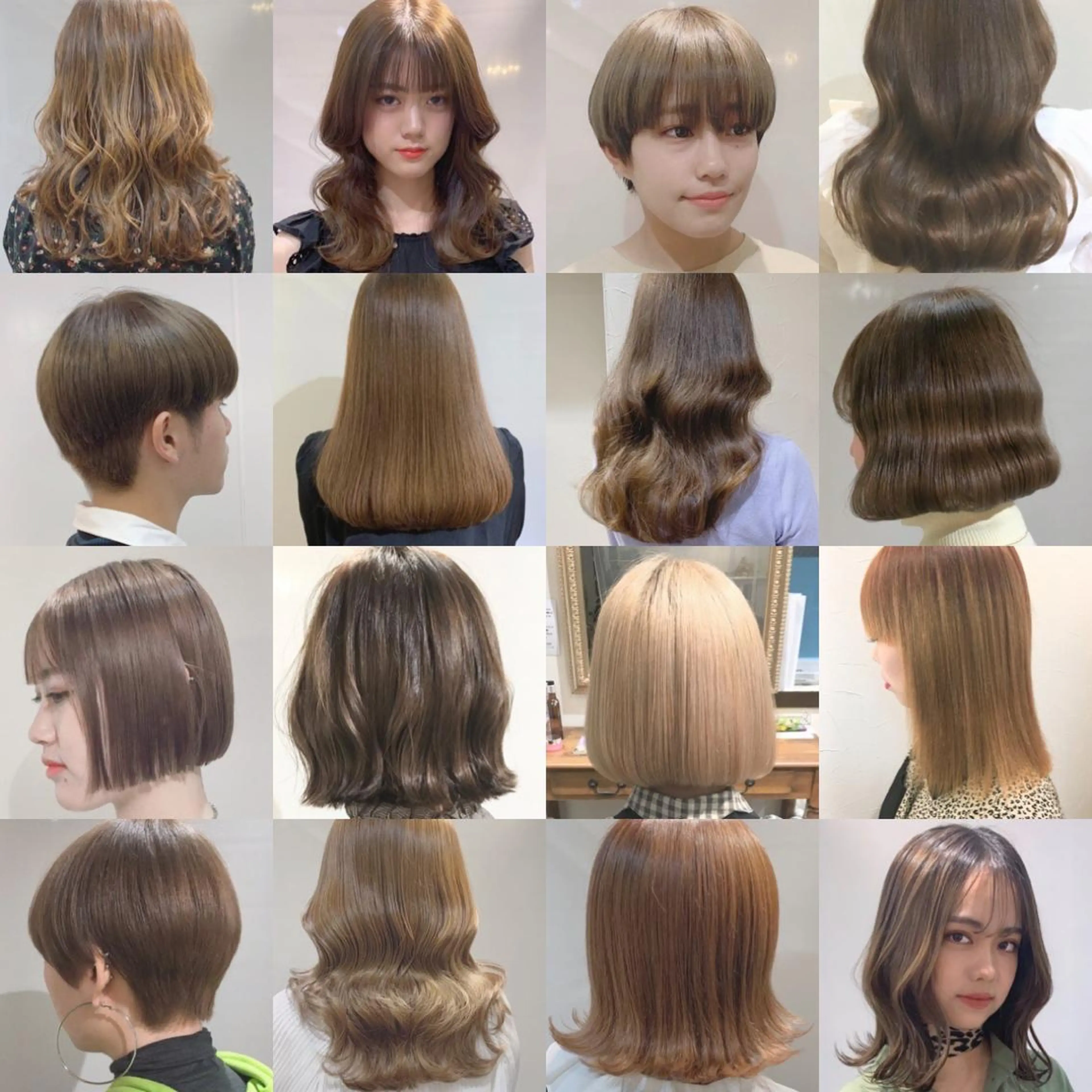 セミロング カラー ヘアアレンジ As hair所属・柔らか垢抜けｶﾗｰと ｶｯﾄ🫧ASUKAのヘアスタイル