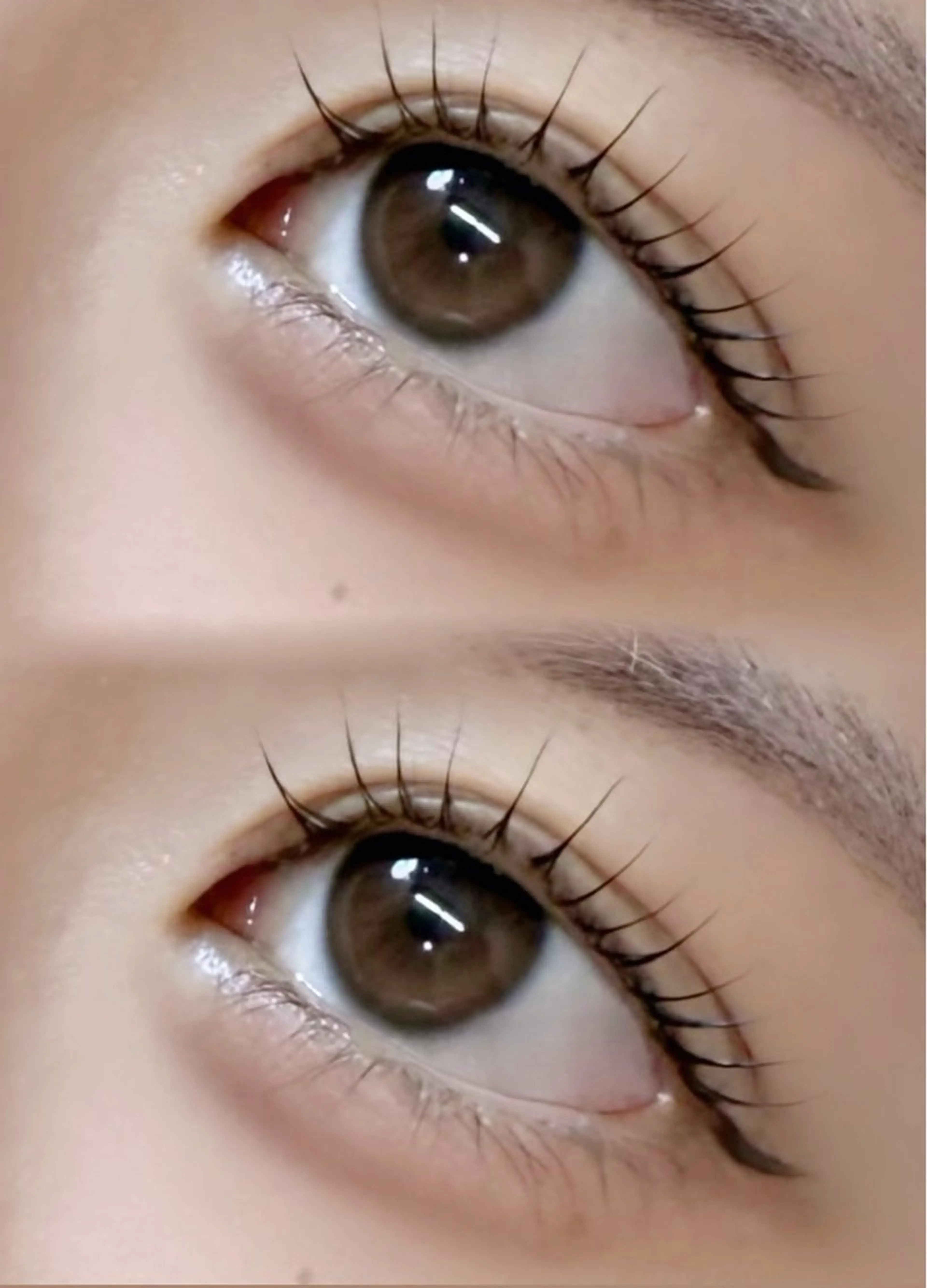 マツエク・マツパ 束感まつ毛 ナチュラル iLa / Amina🌙♡の眉毛・アイブロウイメージ