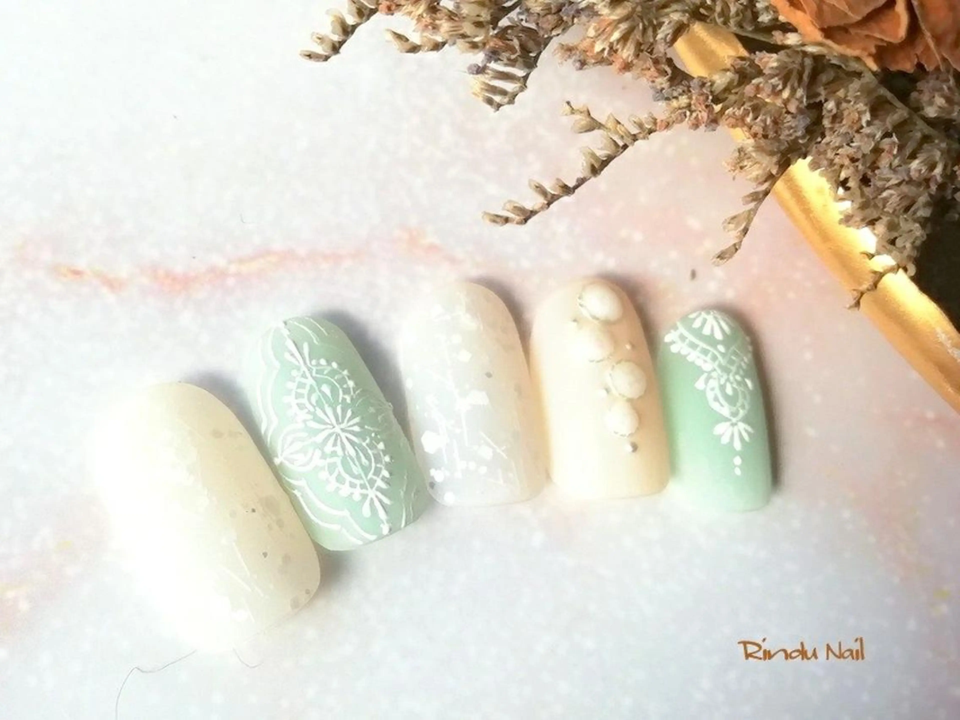 ネイル Rindu Nail 上小田井ジュニアのネイルデザイン