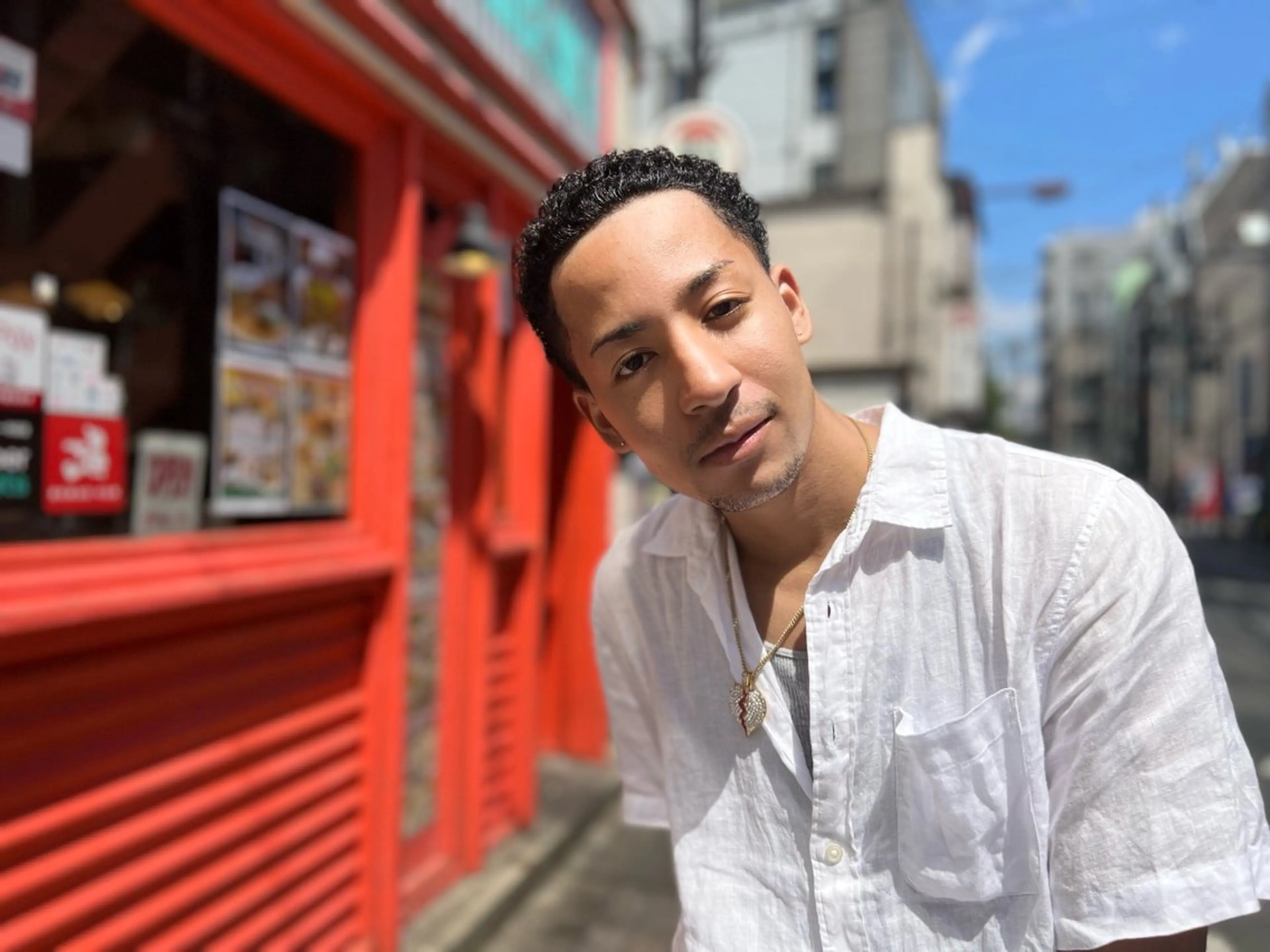 ショート メンズ センターパート フェードカット メンズパーマ メンズツイストパーマ ツーブロック 池袋/FADE /メンズ特化のヘアスタイル