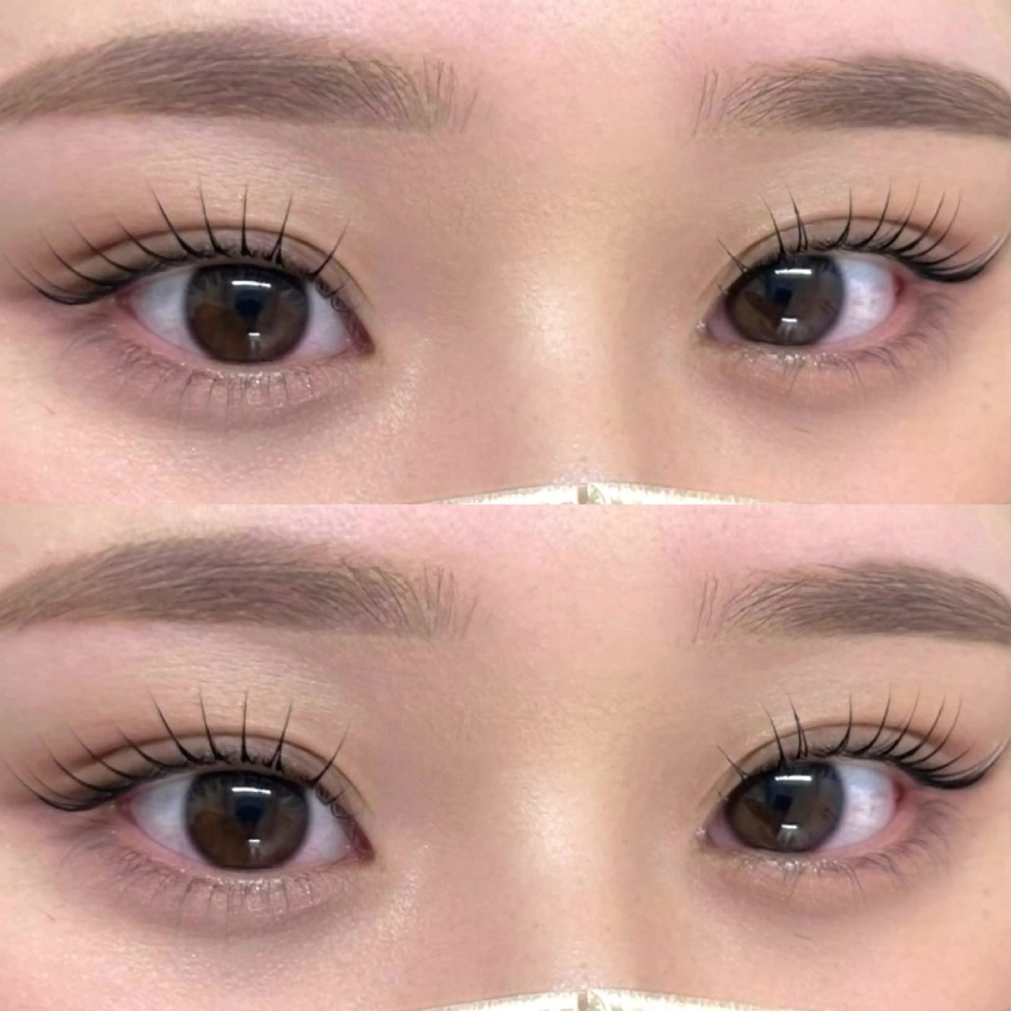 マツエク・マツパ 一重×まつ毛パーマ Kano ☁️🤍のマツエク・マツパデザイン