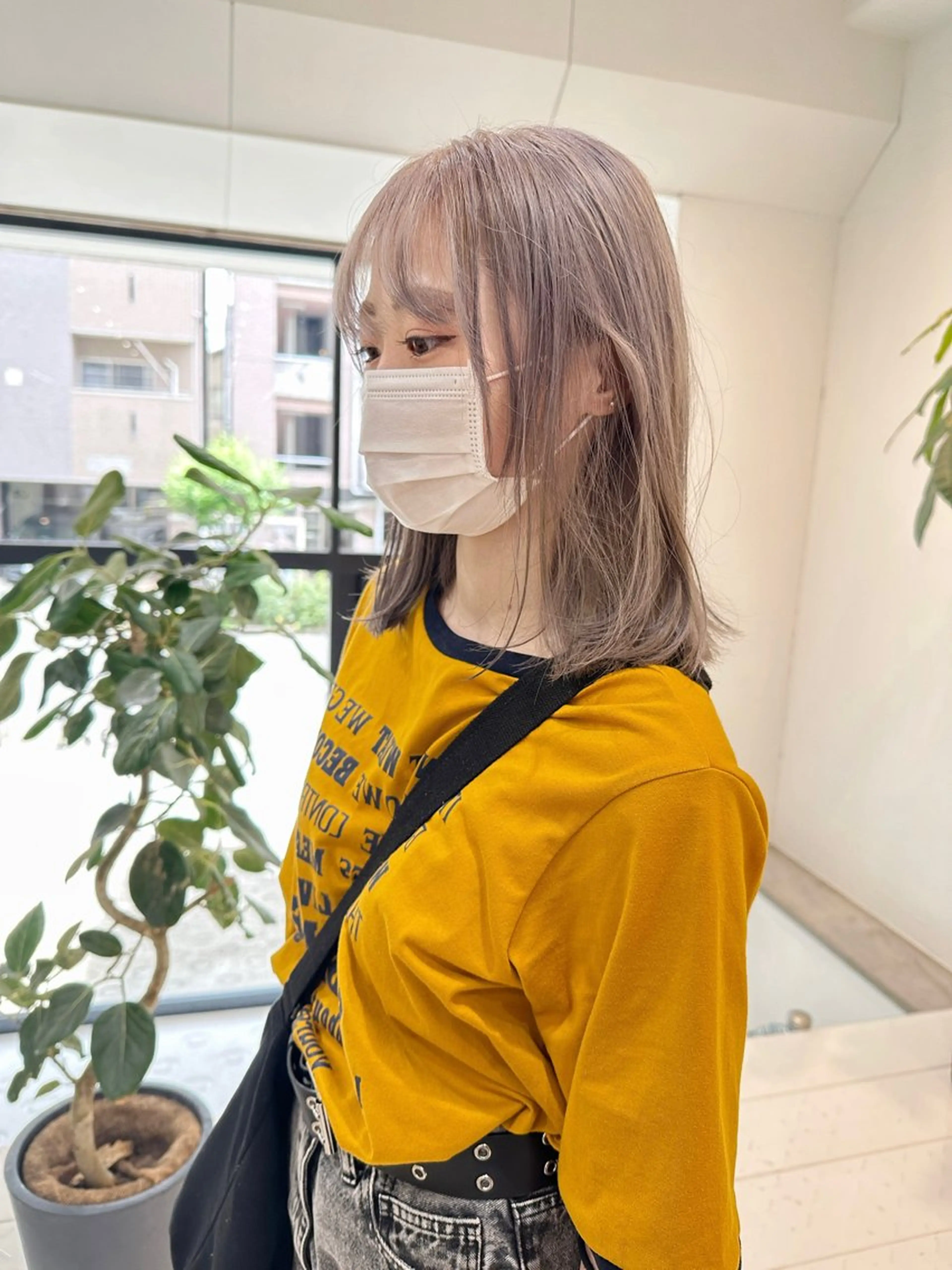 ミディアム カラー マンツーマン施術🦋 ayajuのヘアスタイル