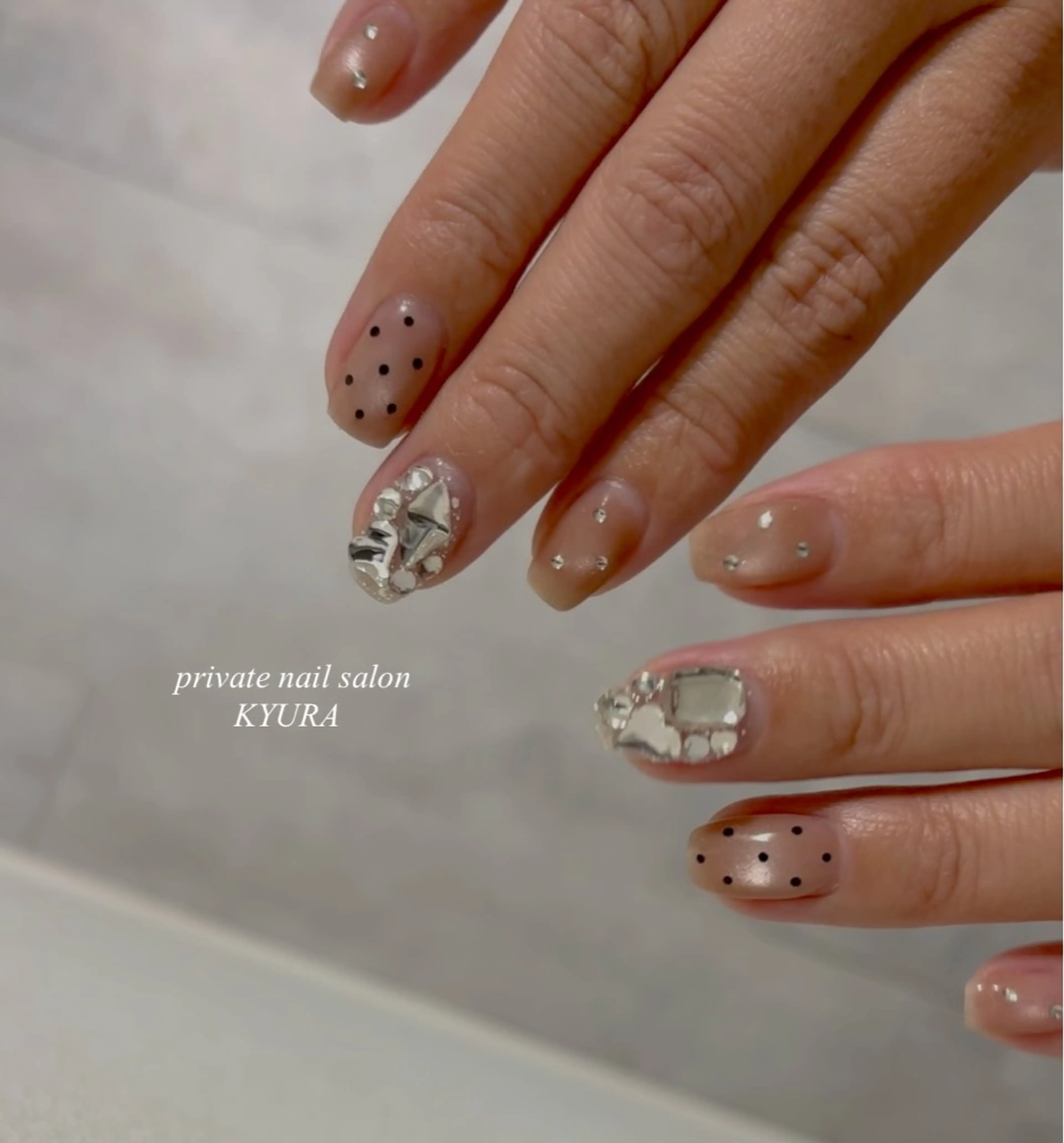 ネイル 大東市ネイルサロン 【KYURA】ｷｭﾗのネイルデザイン