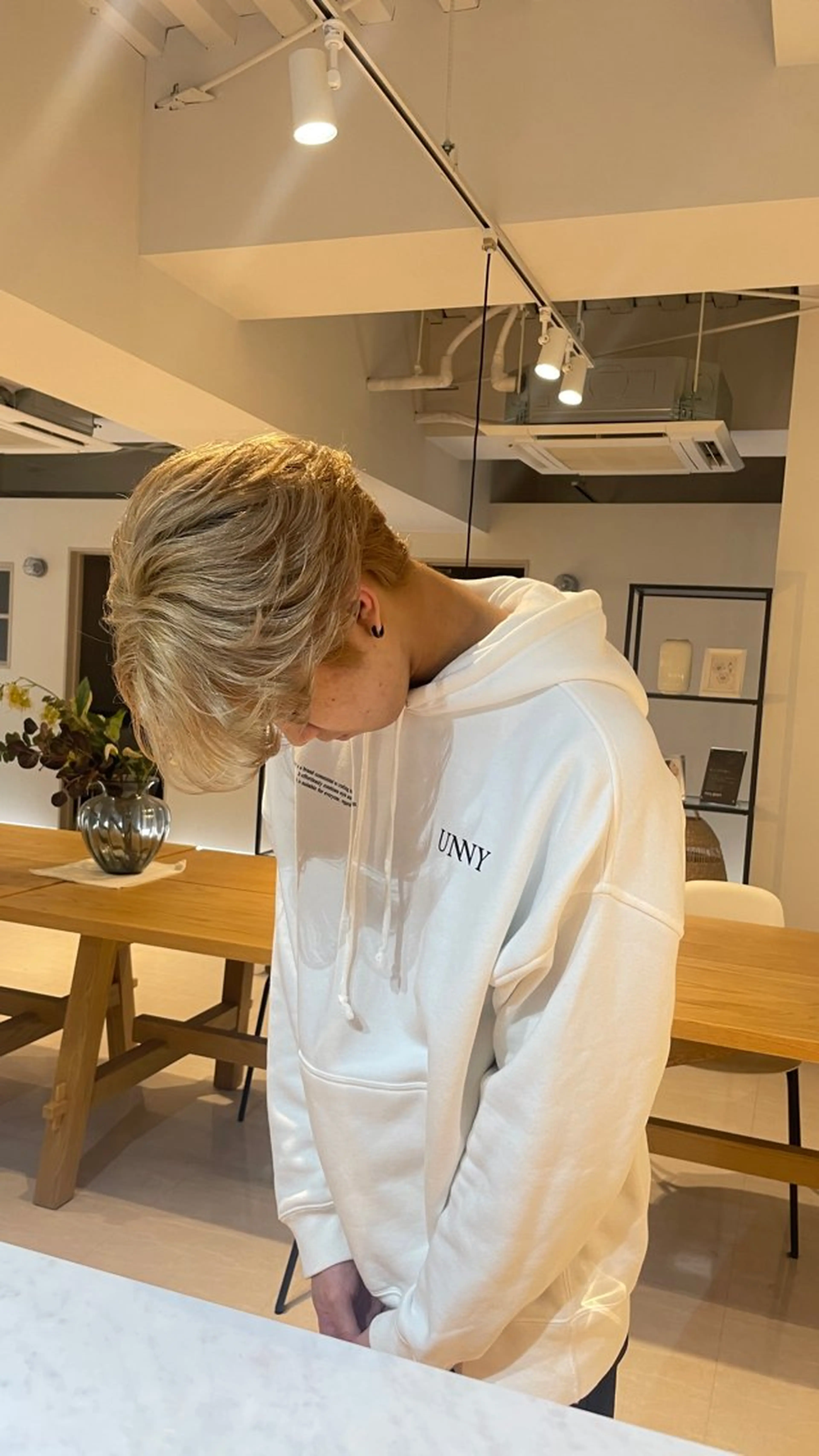 ショート 光岡 玲遠のヘアスタイル