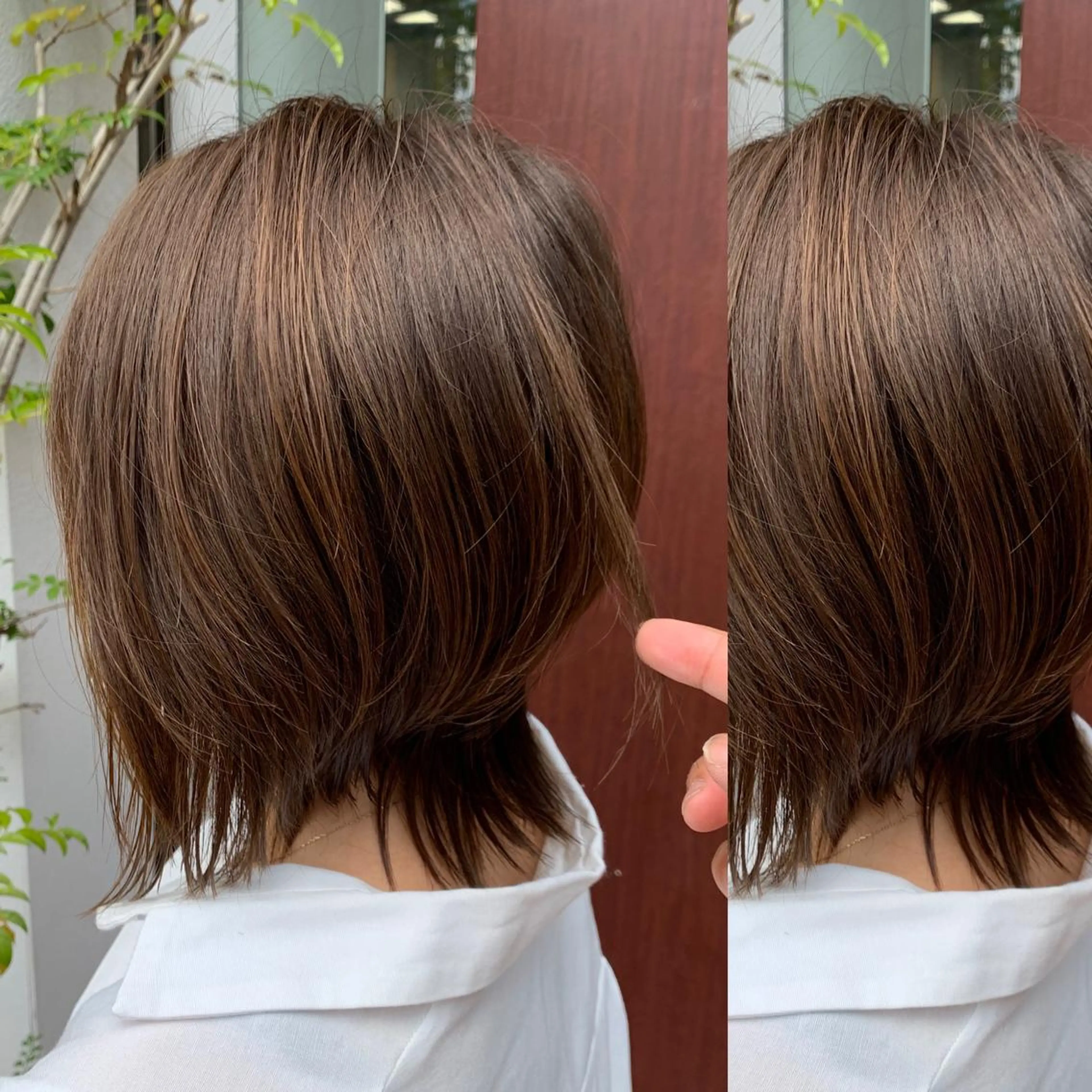 セミロング 仁和山 健汰のヘアスタイル