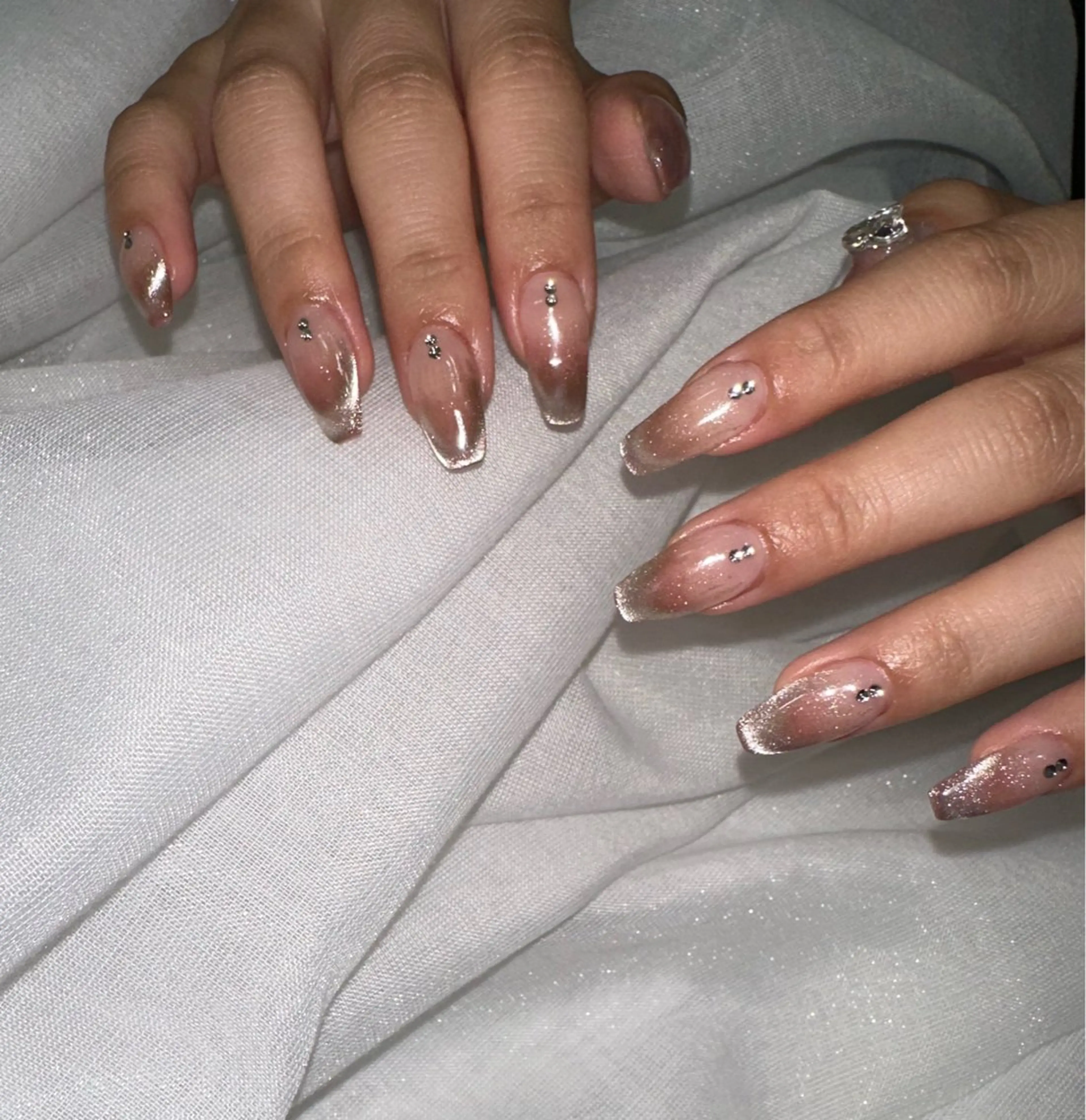 ネイル マグネットネイル Saki _Grancieuxのネイルデザイン