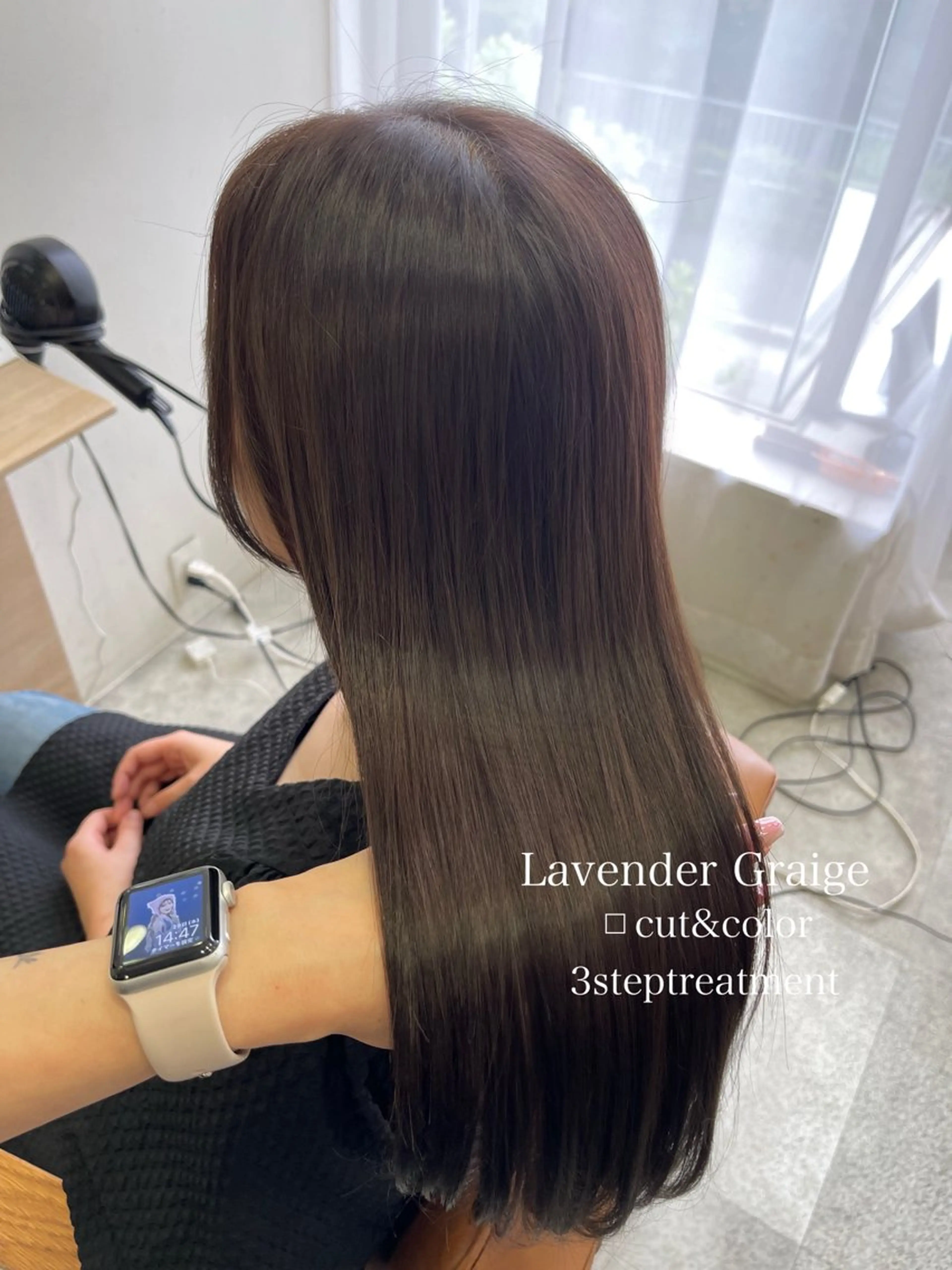 [ホームケアお持ち帰りcoupon🫧]大人気！！カット+カラー+オリジナルシャンプー持ち帰りcoupon✨の写真