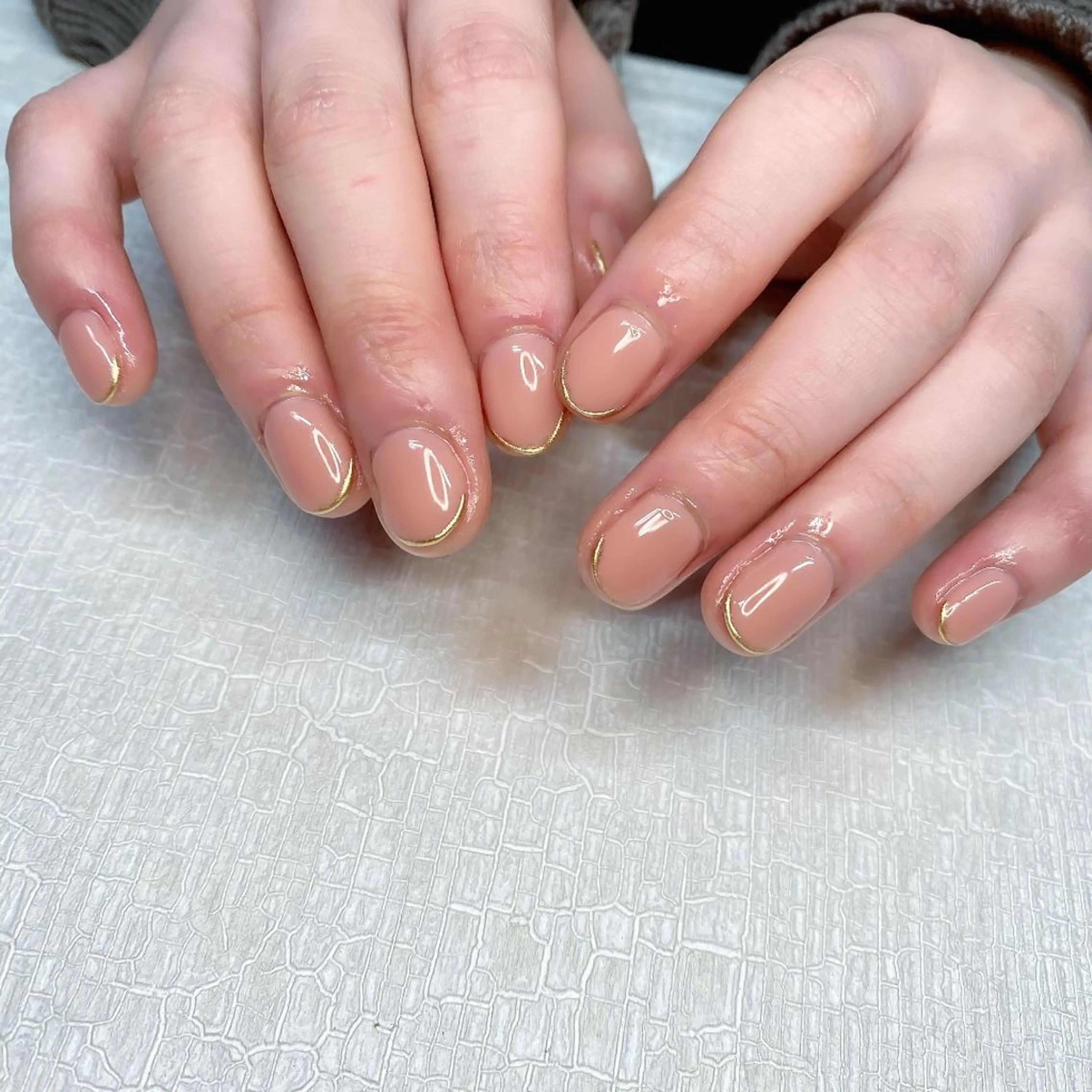 ネイル アートネイル ミラーネイル ハンドネイル Miley nailのネイルデザイン