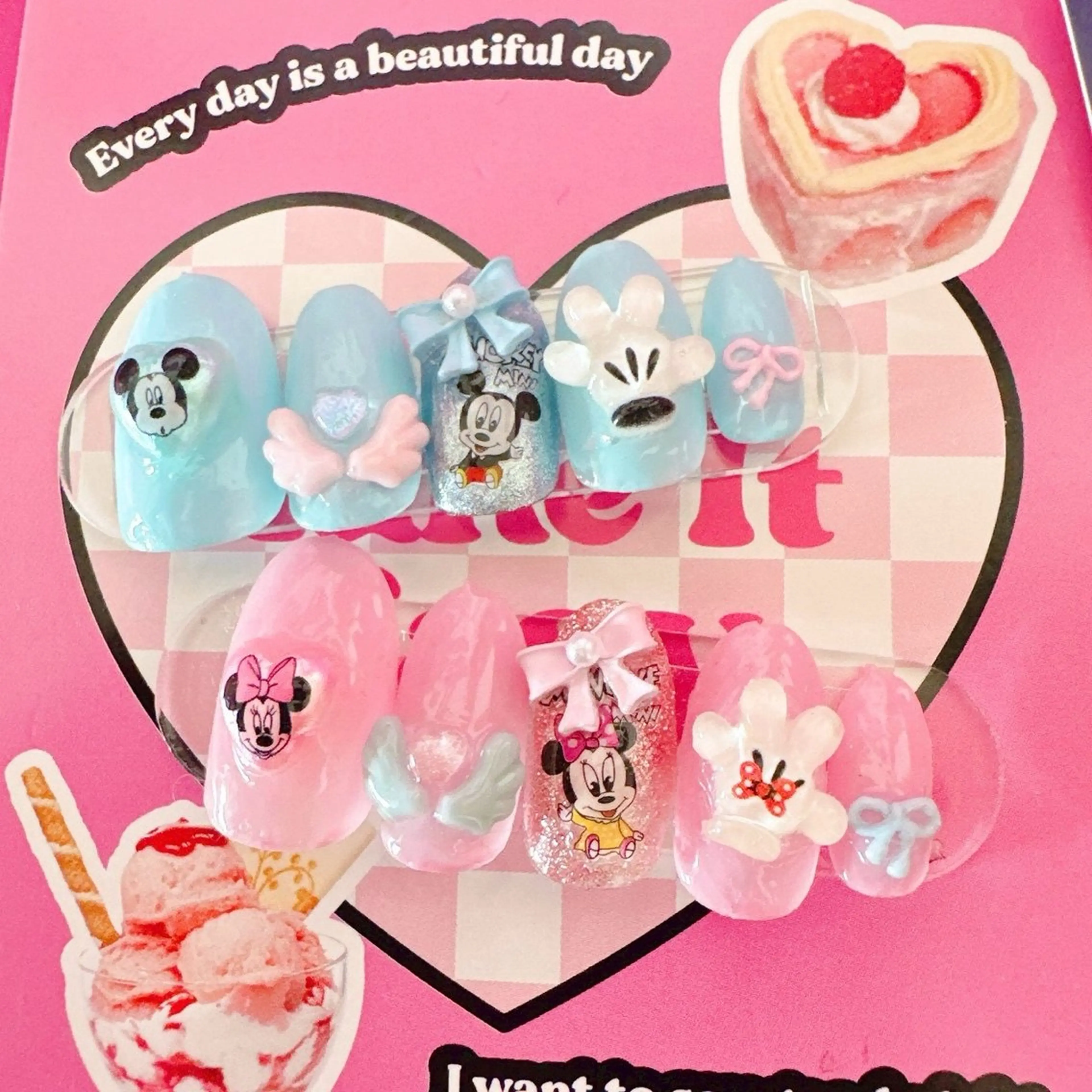 ネイル ハンドネイル MignonReve ♡EIMI🌈のネイルデザイン