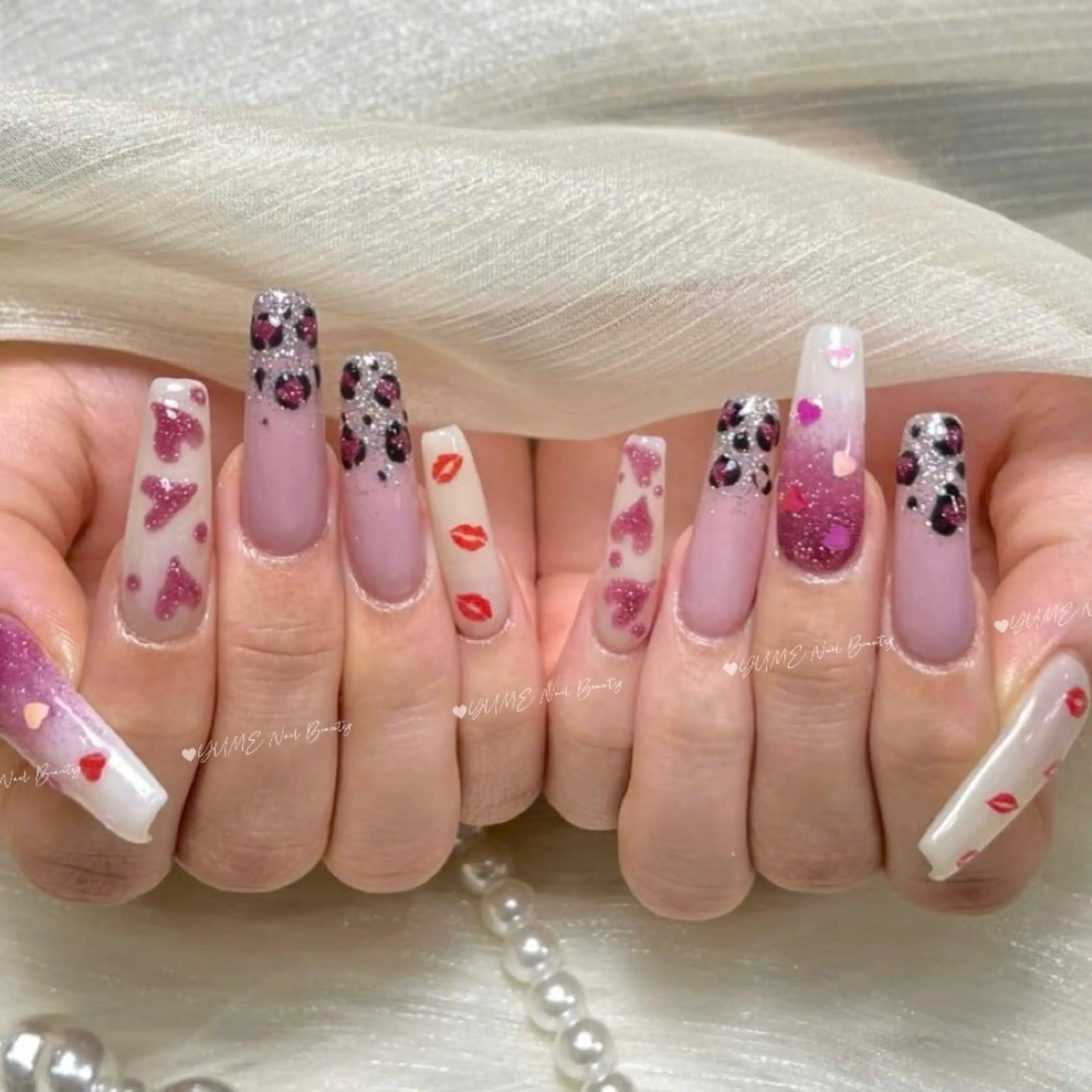 ミディアム YUME Nail Beautyのネイルデザイン