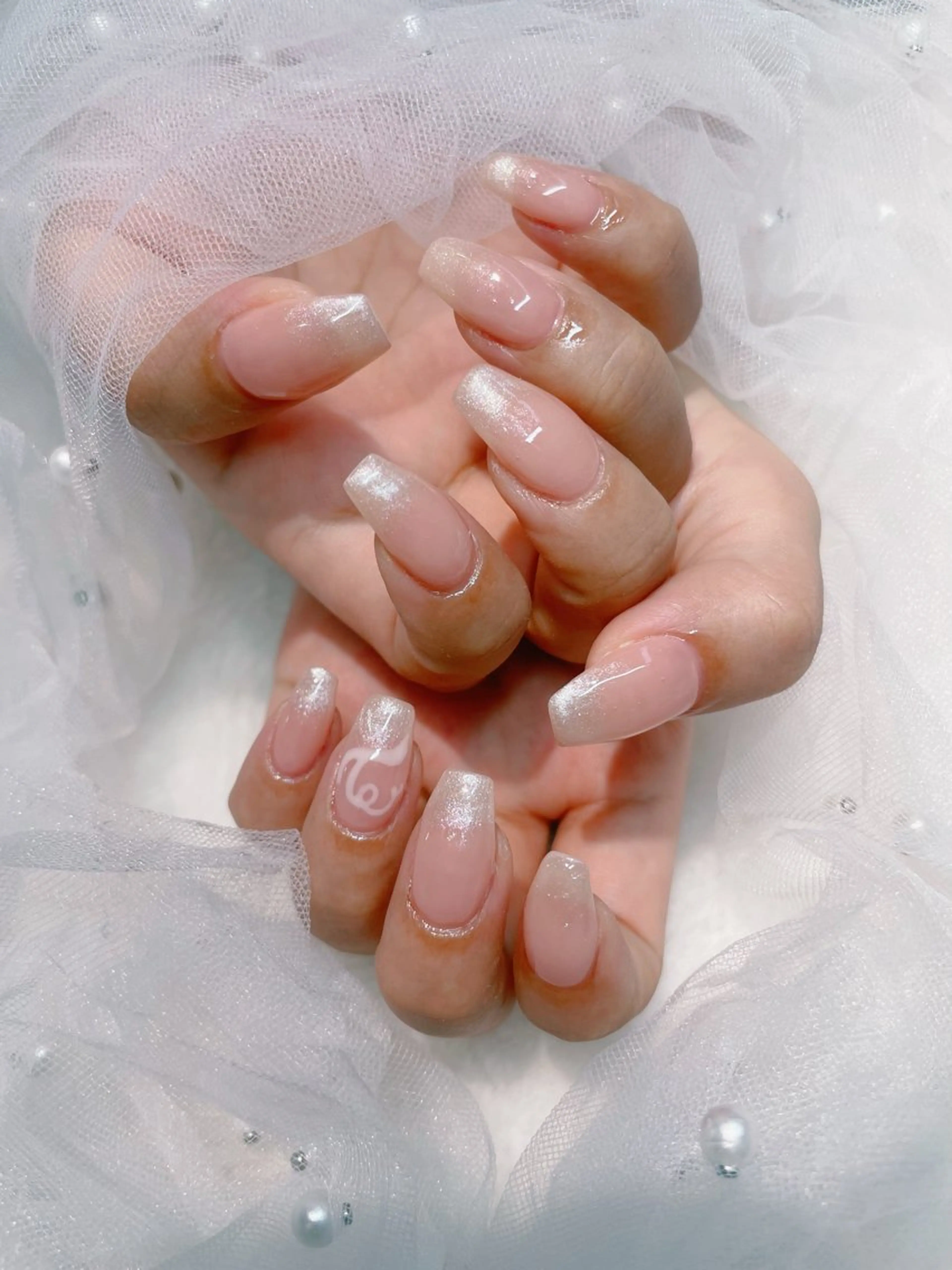 ネイル ピンク I-nail Moeのネイルデザイン