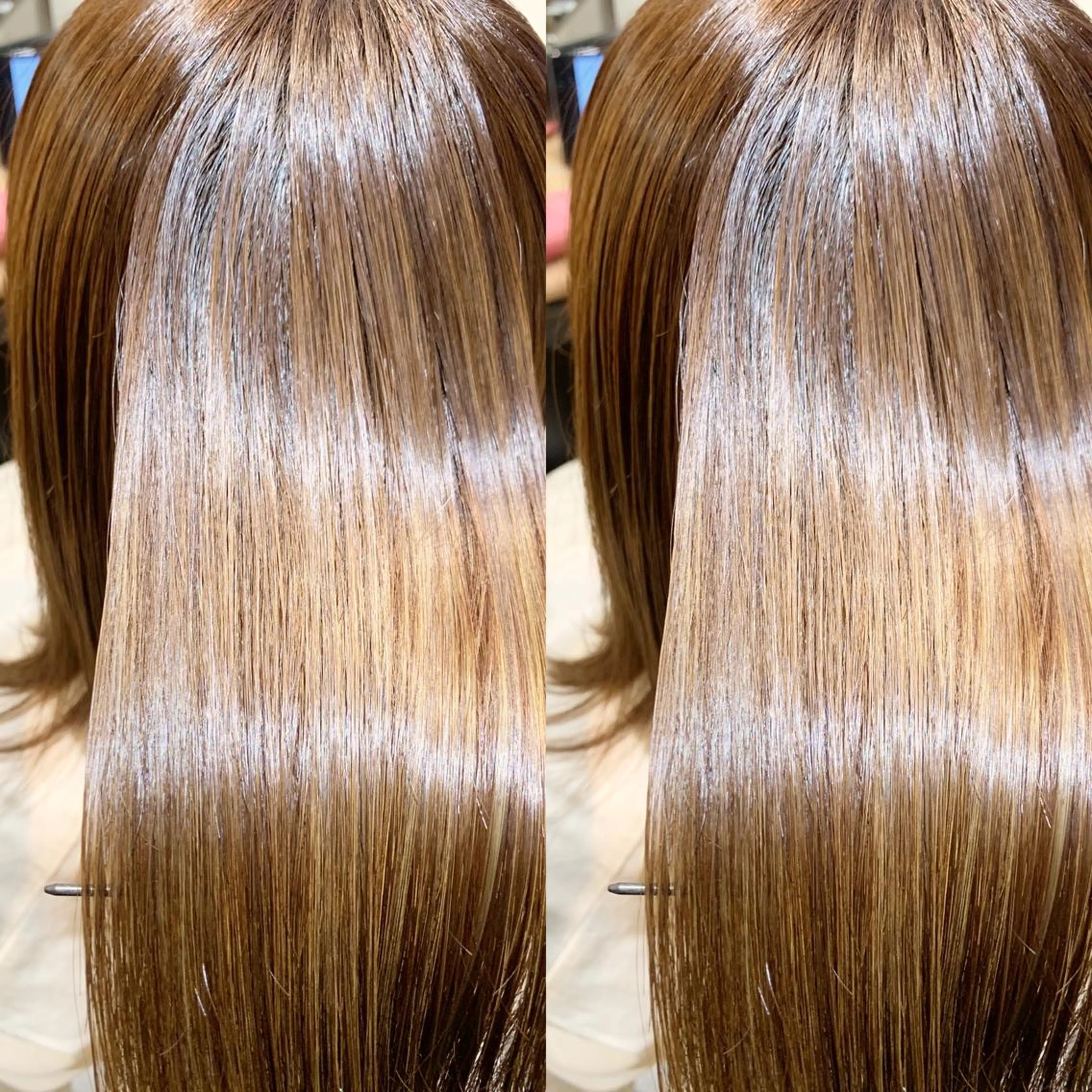 セミロング カラー 縮毛矯正/髪質改善/ 石橋代智のヘアスタイル