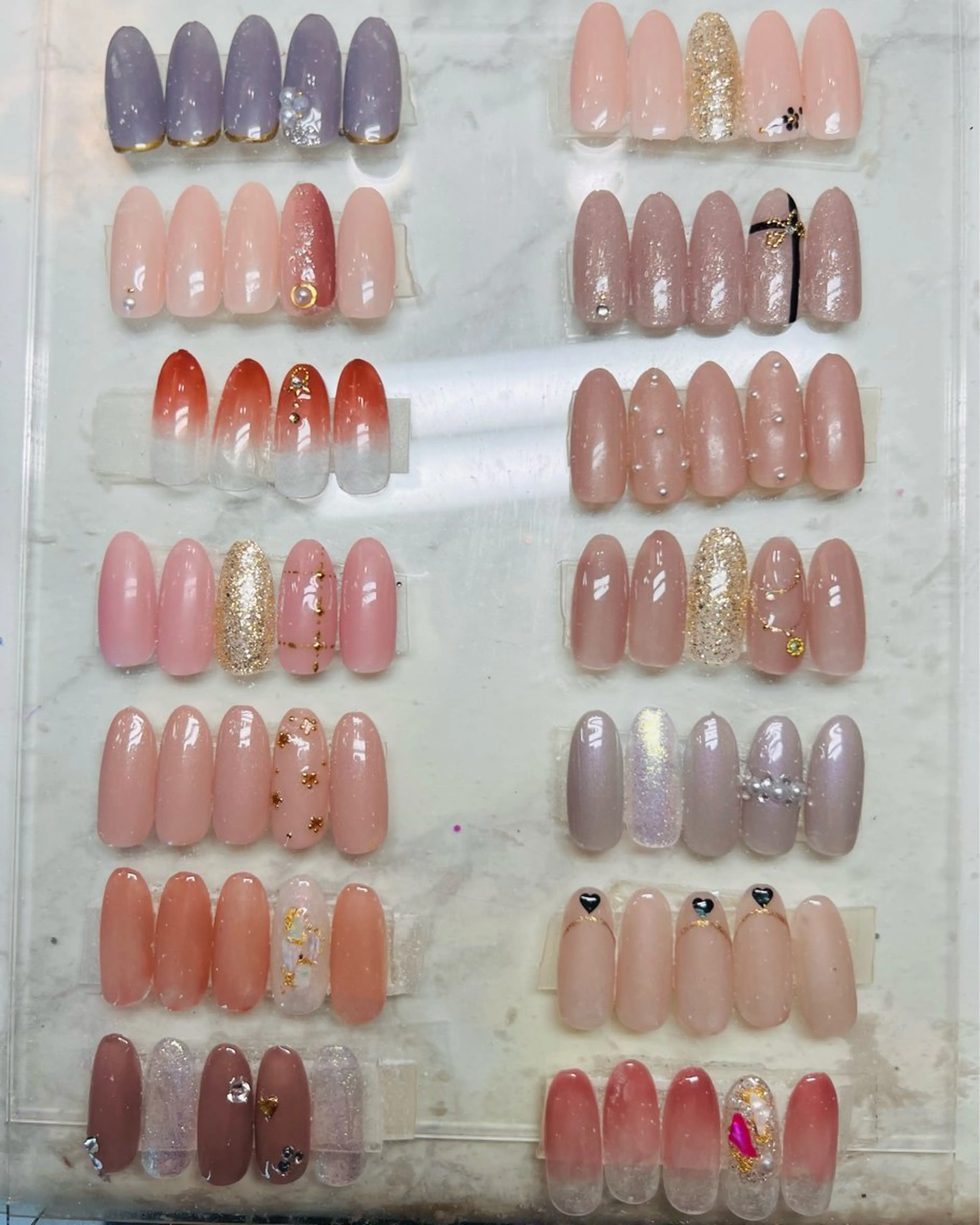 ネイル ハンドネイル 渡辺 あけみのネイルデザイン