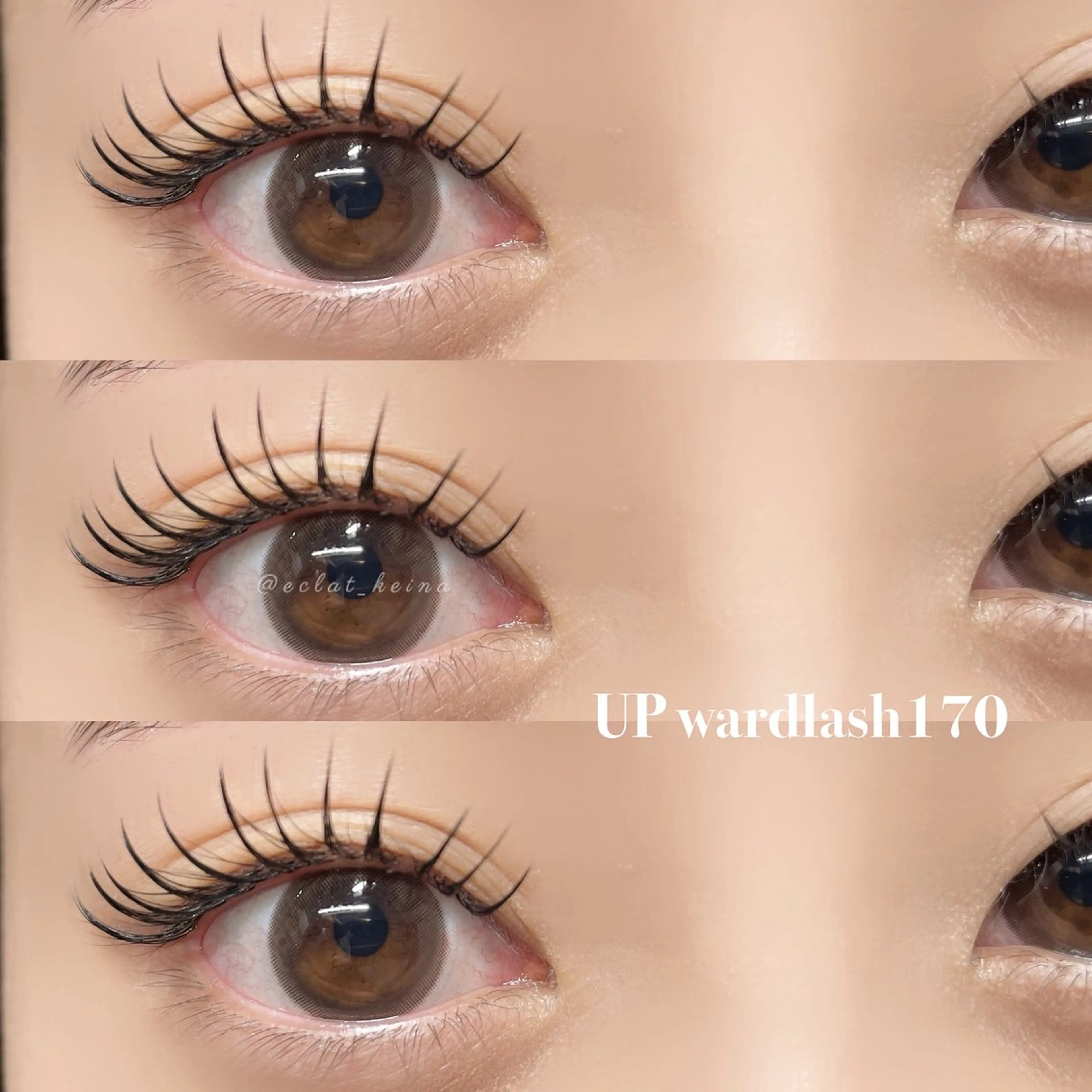 マツエク・マツパ 松沢 慧娜のマツエク・マツパデザイン