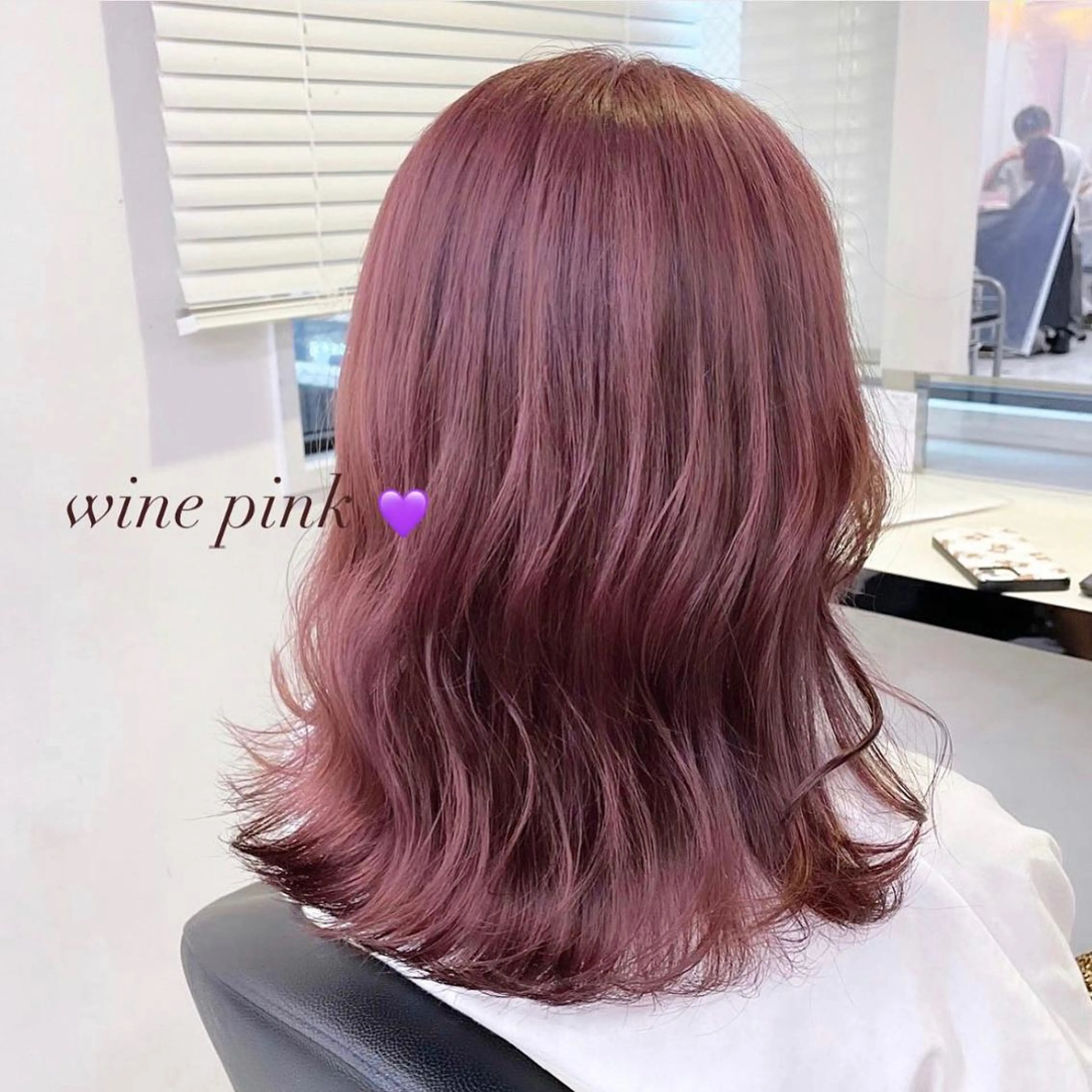 カラー RIKO👼🏻💓 韓国ガーリーのヘアスタイル