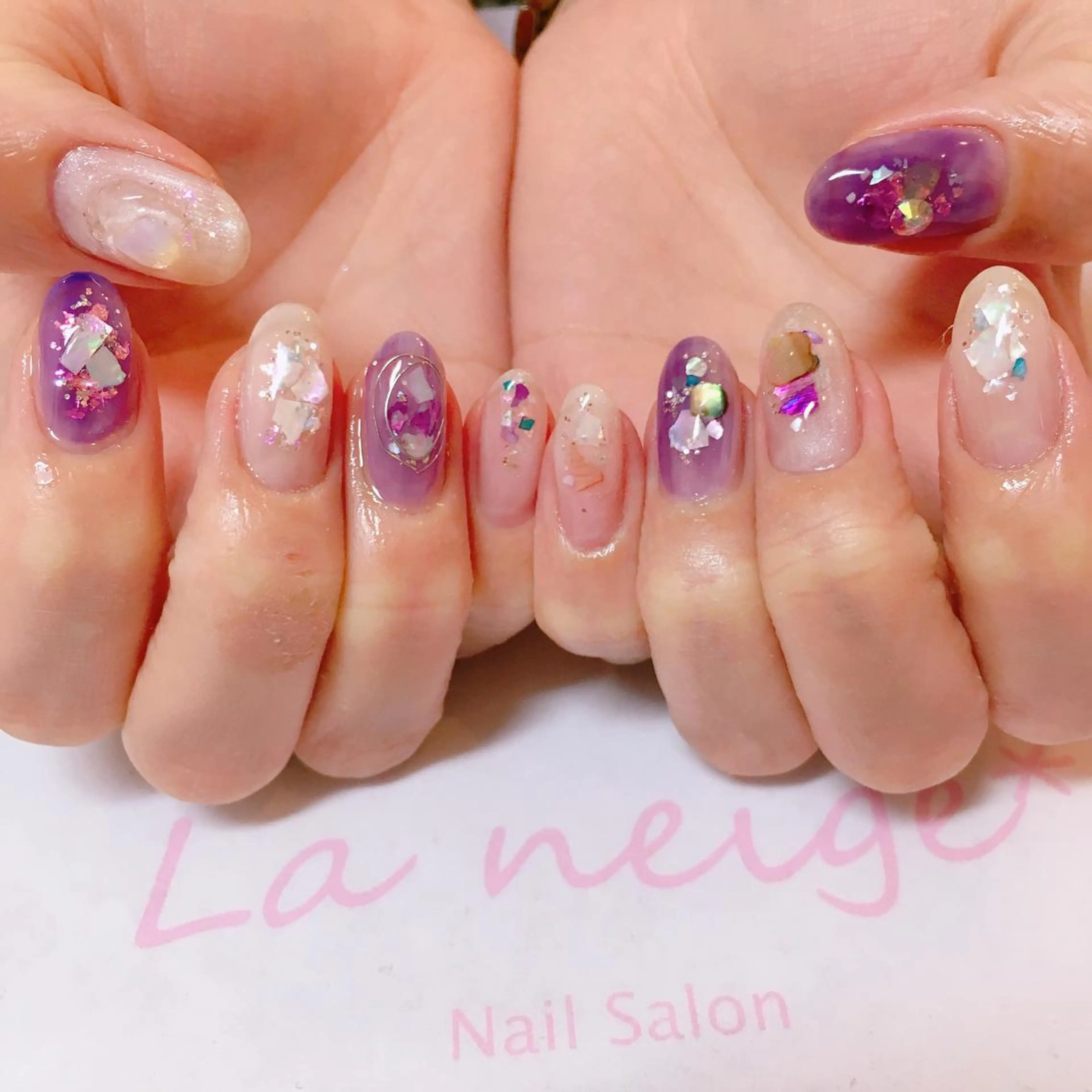 ネイル La neige* yuki 🐩🌙のネイルデザイン