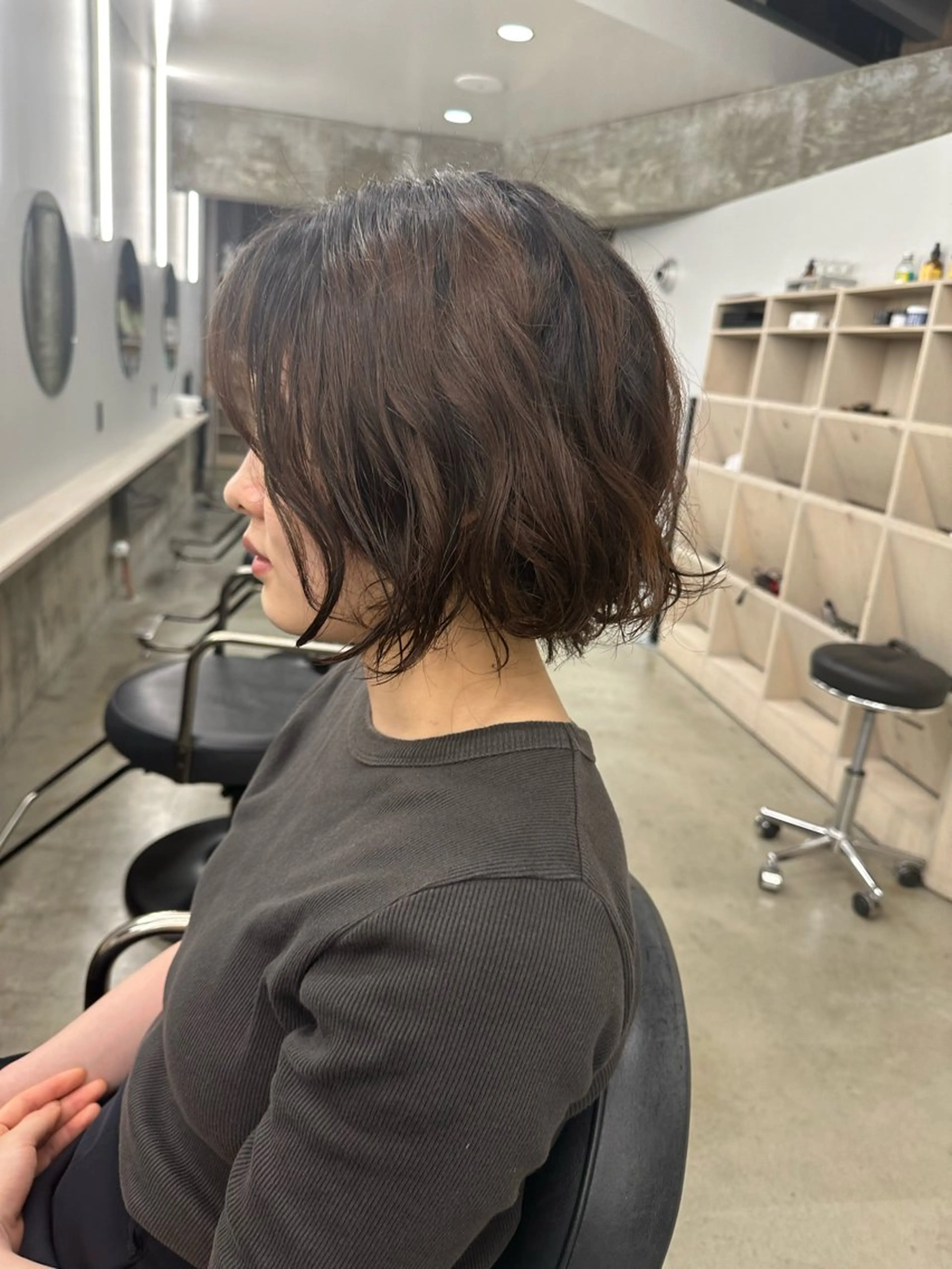 ミディアム yui 🧸のヘアスタイル