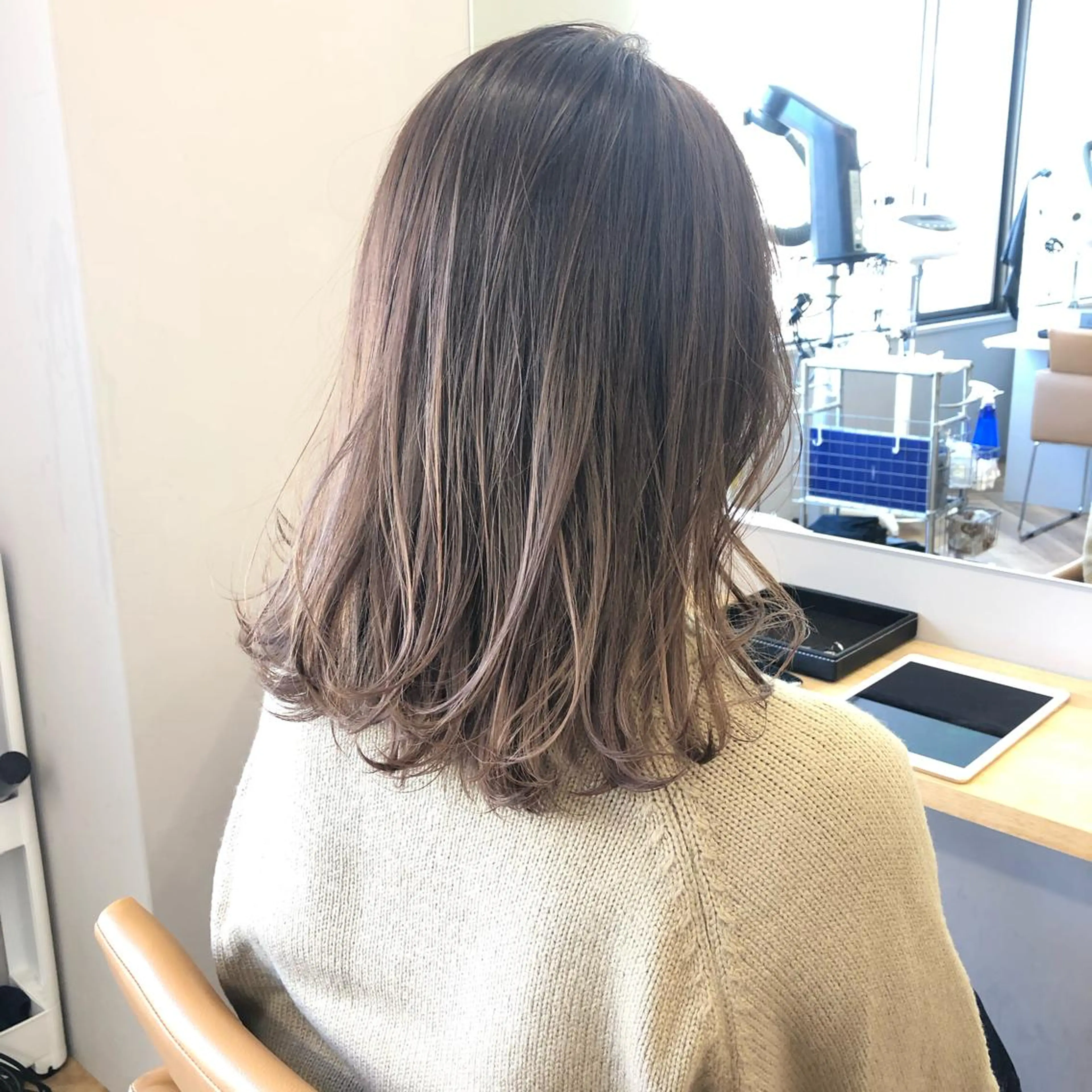 ミディアム 関 京磨のヘアスタイル