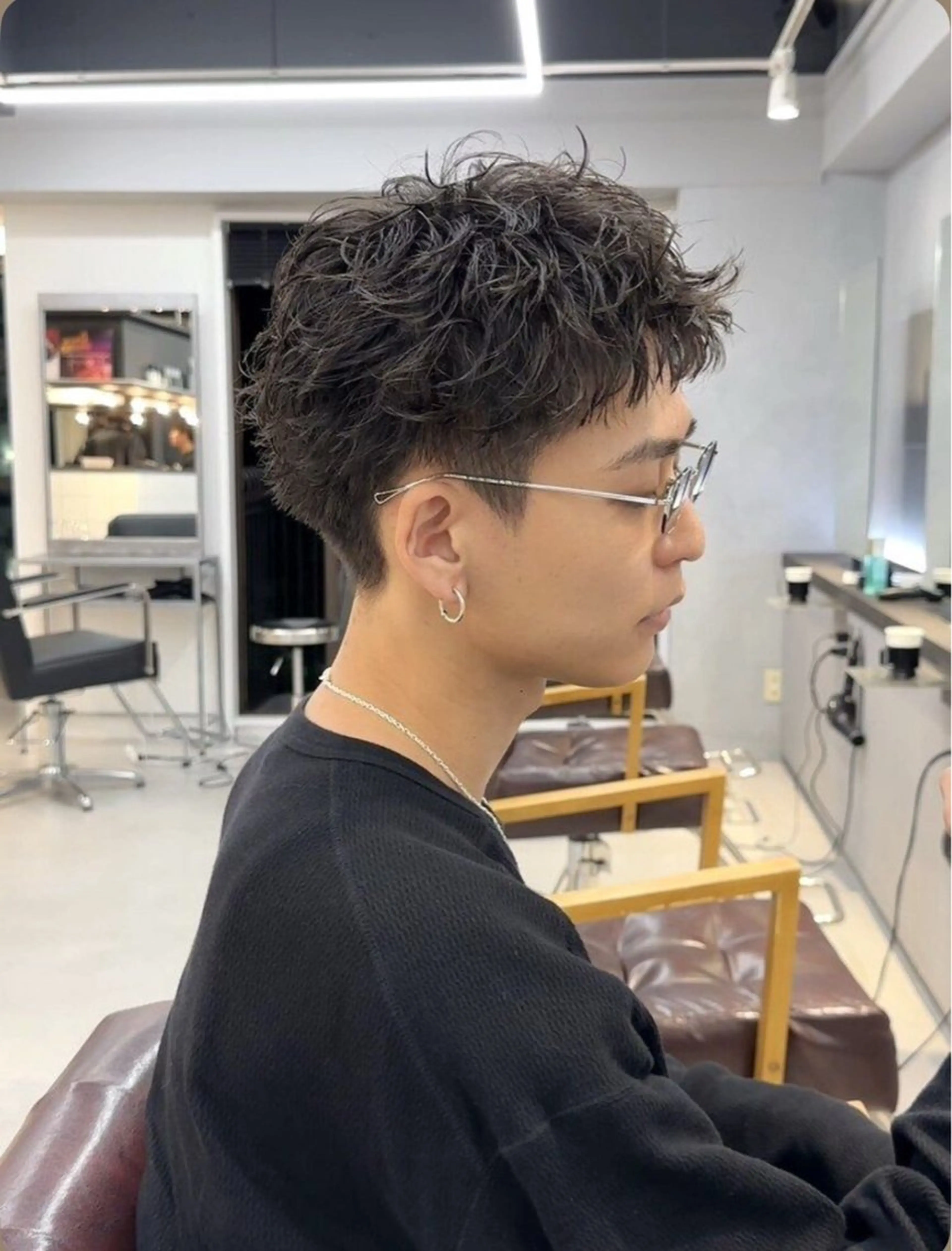 パーマ メンズ カット パーマ トリートメント メンズ、レディース パーマ/松野和志のヘアスタイル