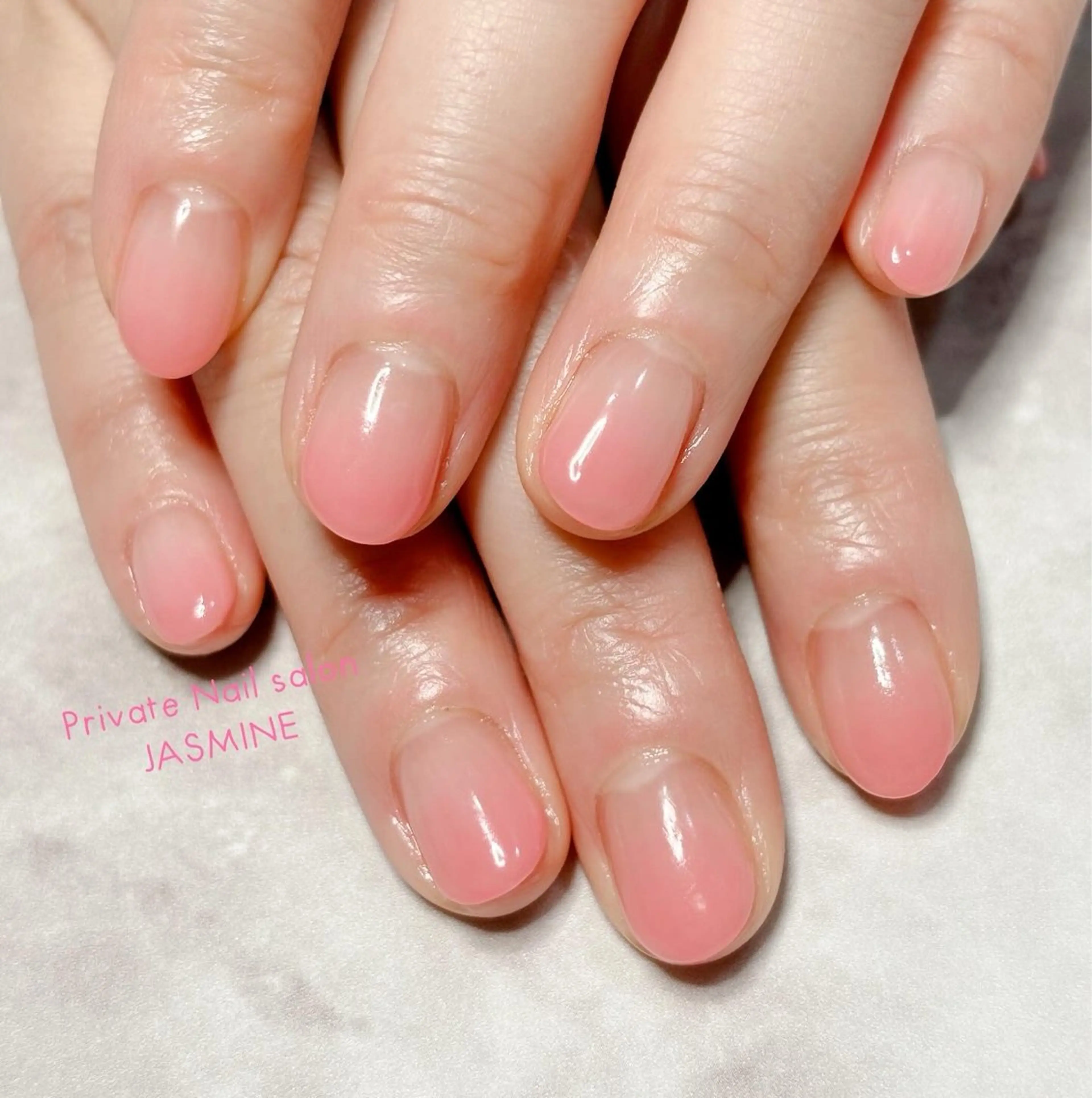 ネイル ピンク Nail salon JASMINEのネイルデザイン