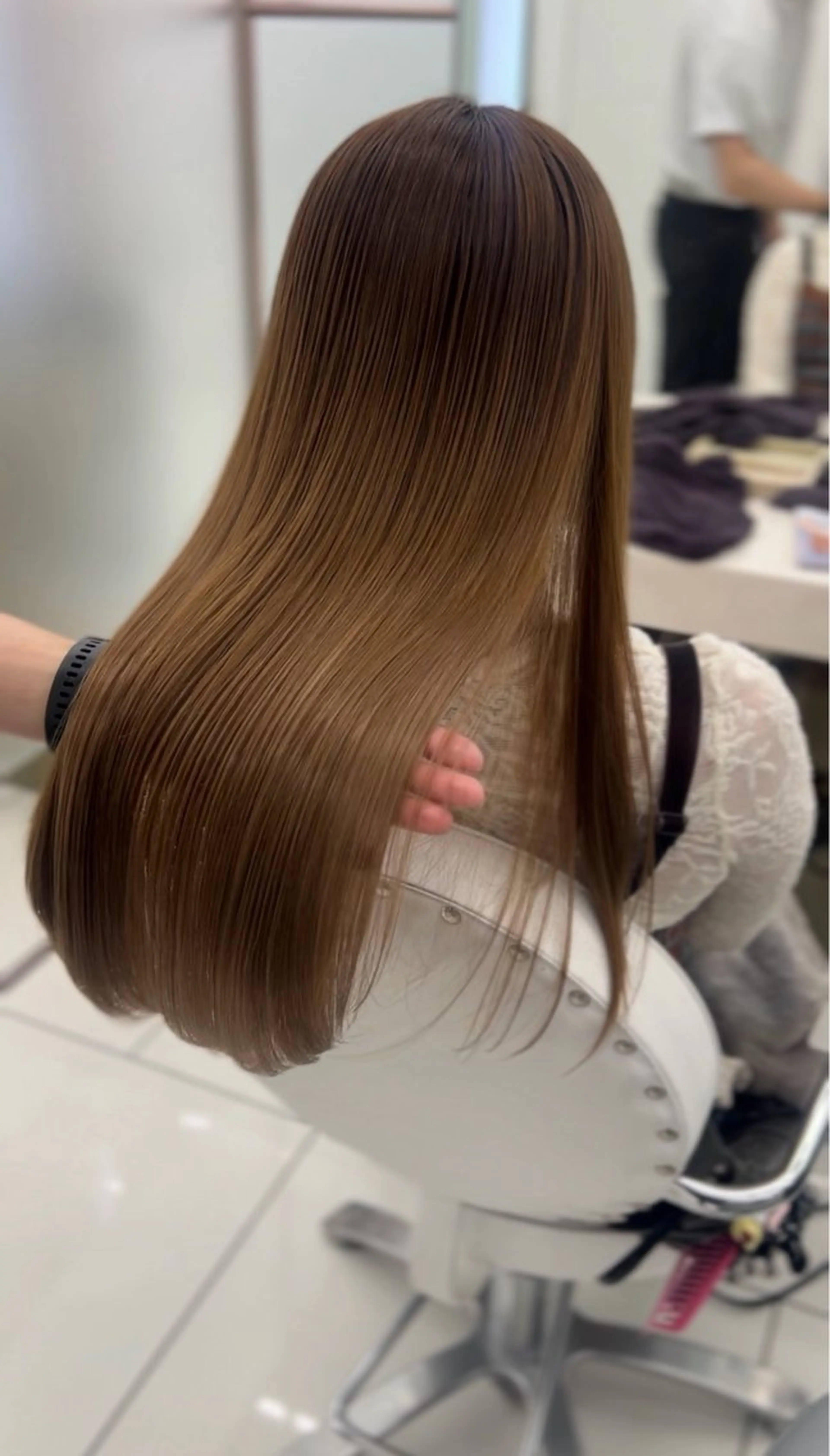 トリートメント 相良 穂日のヘアスタイル