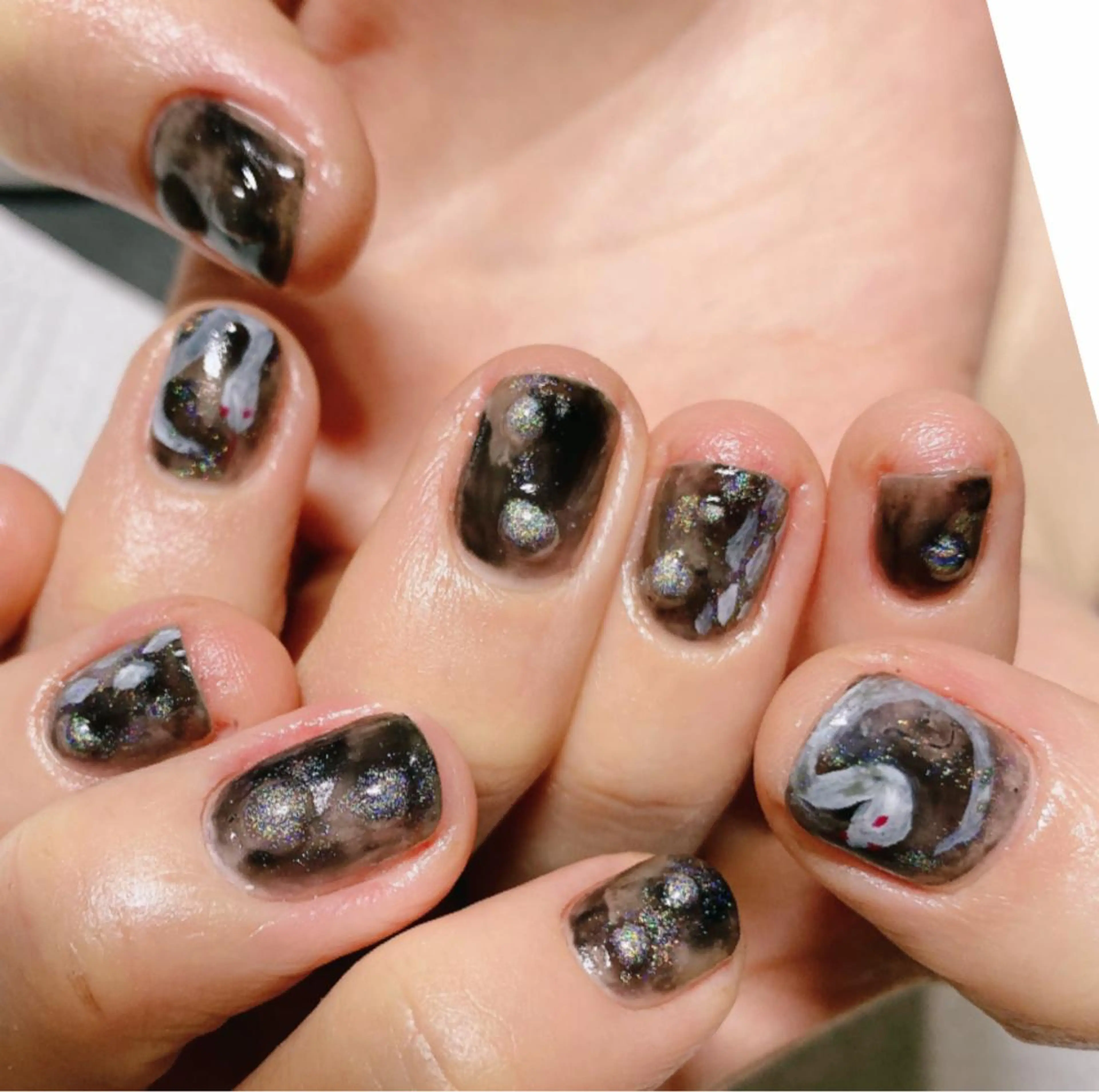 ネイル ニュアンスネイル ハンドネイル ハンドケア u sのネイルデザイン