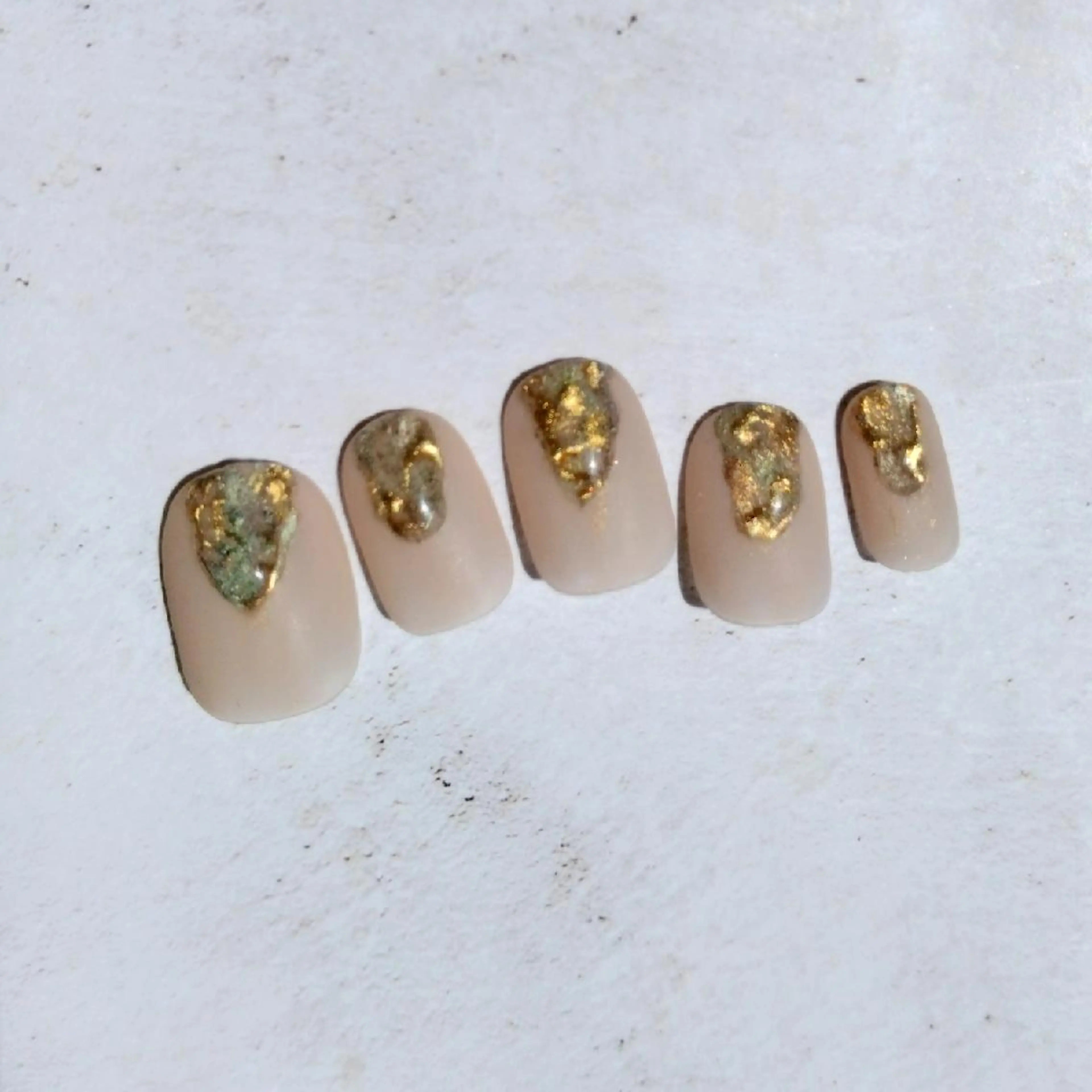 ネイル マットネイル ニュアンスネイル Nailsalon manoのネイルデザイン