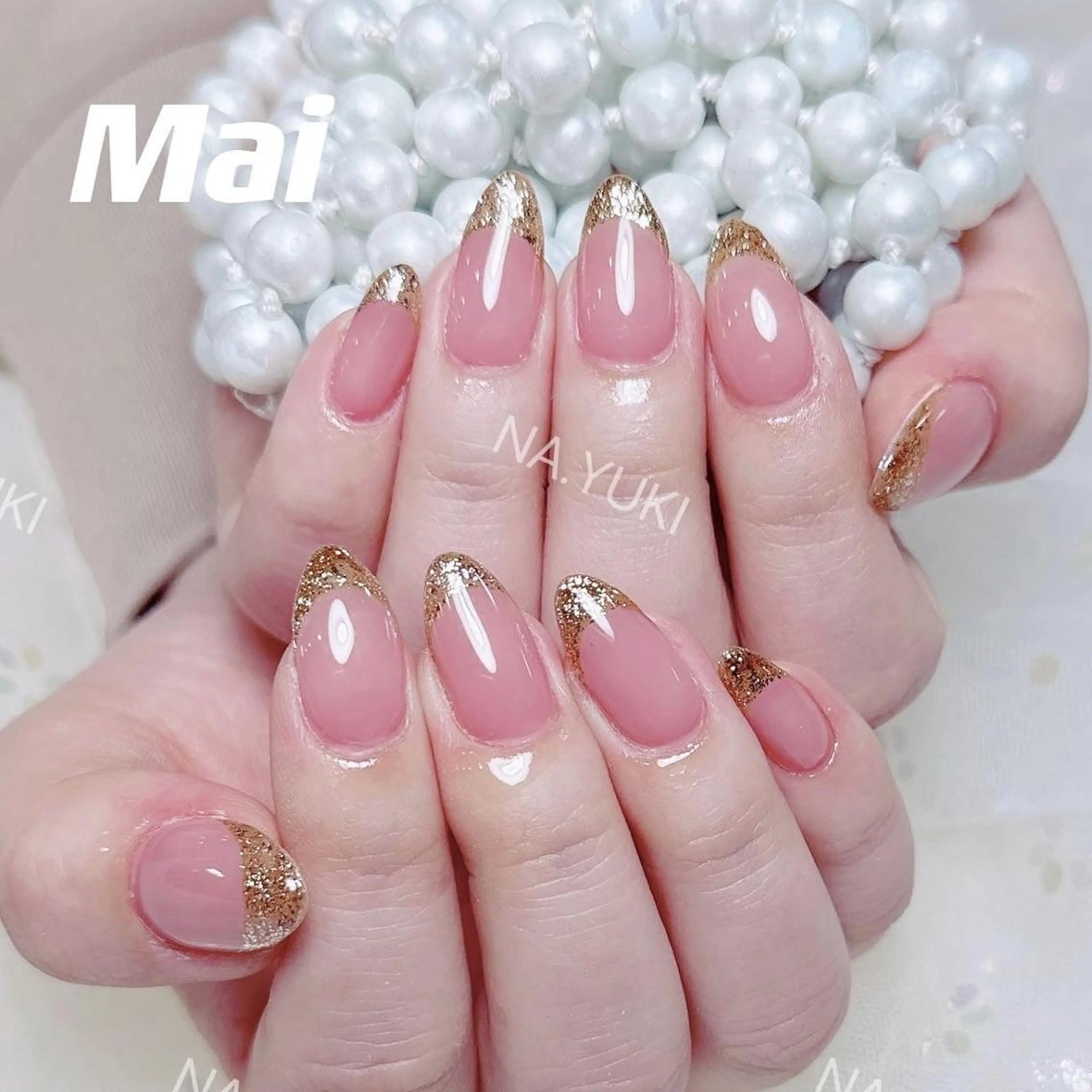 ネイル Momo 桃🍑のネイルデザイン