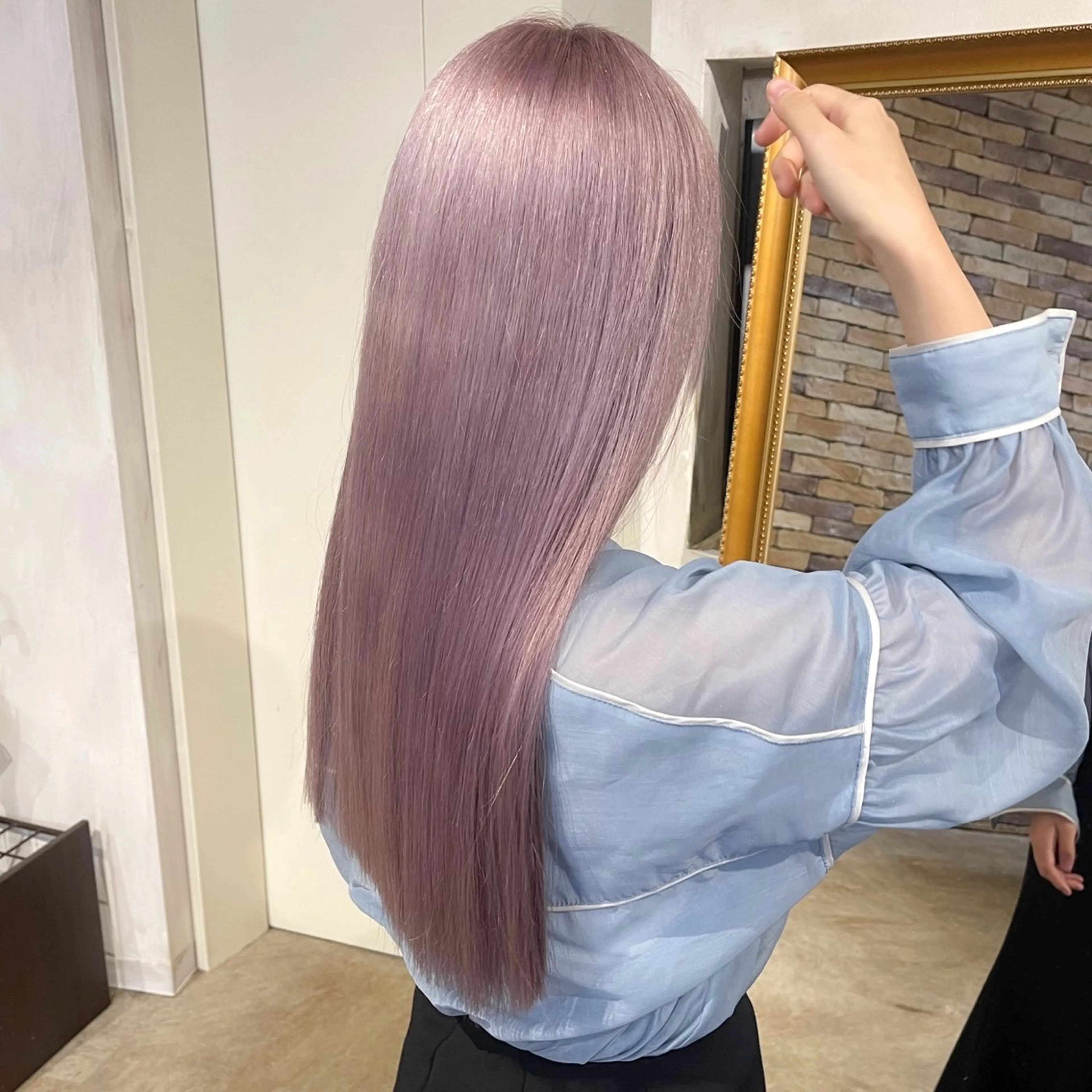 ケアブリーチ➕ケアカラー➕トリートメントの写真