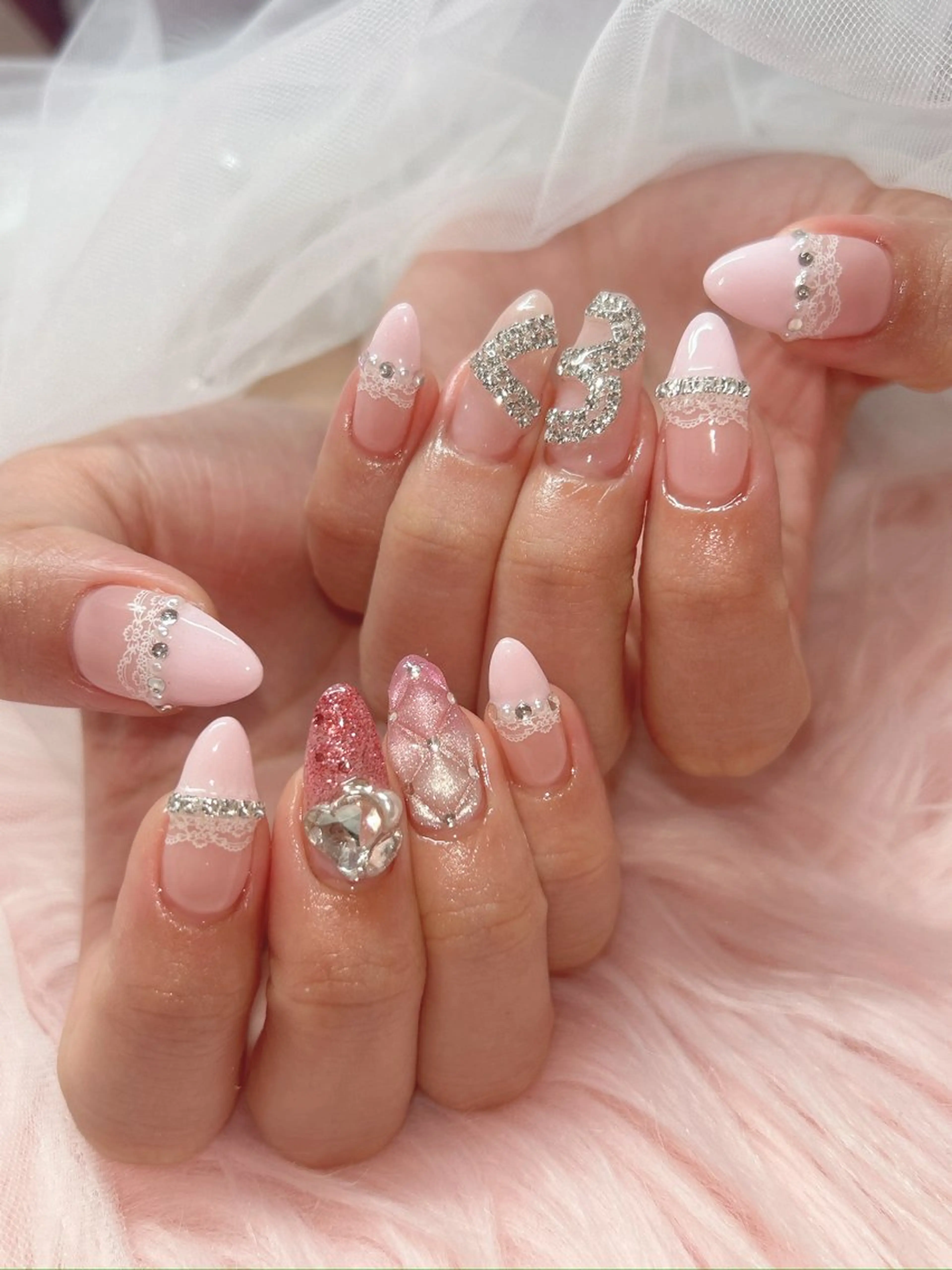ネイル 💅よしの ＠漆黒のネイルデザイン