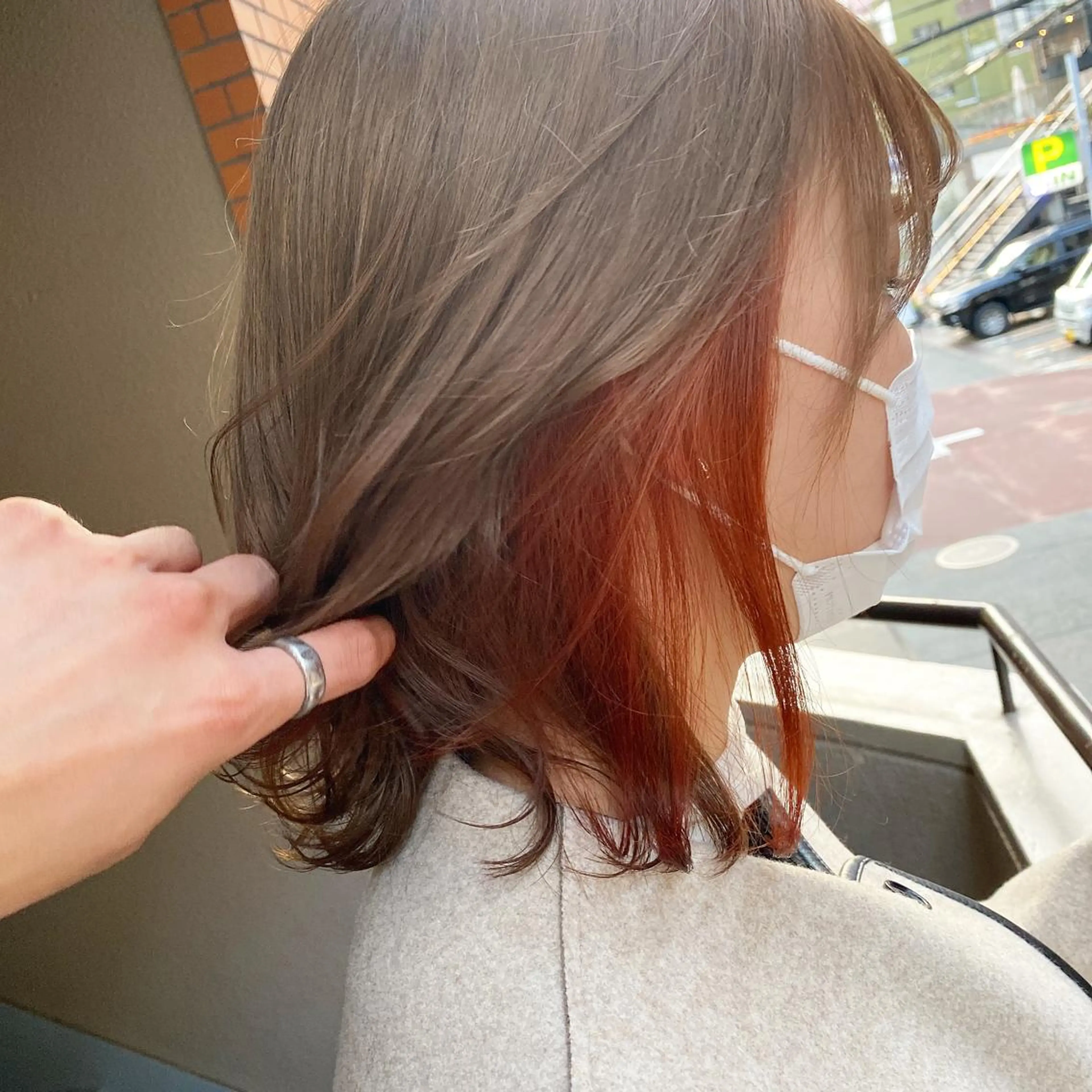 ミディアム 艶カラー💎 髪質改善🎈アトワのヘアスタイル