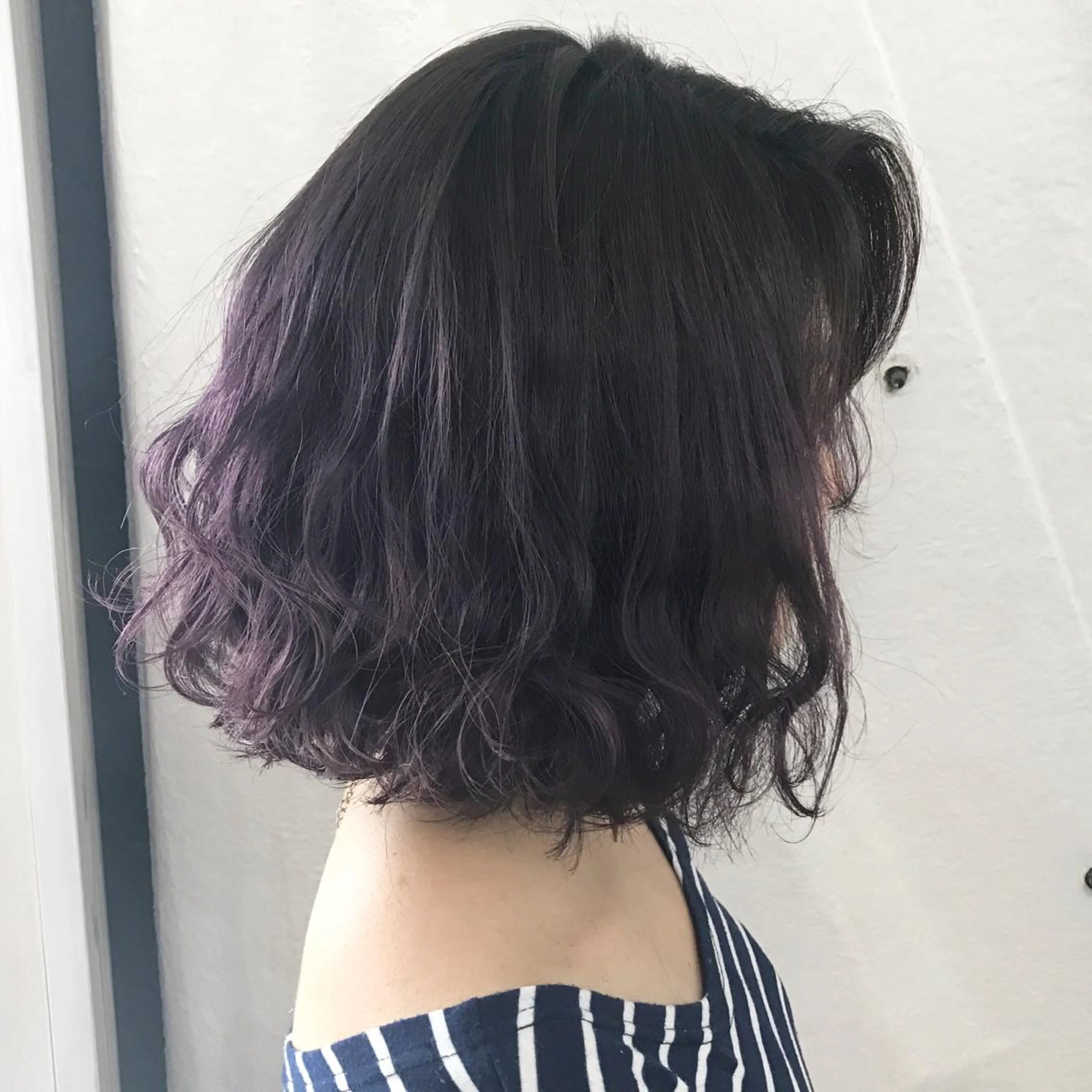 ショート カラー ブリーチ ラベンダーカラー K-POP好き美容師 🇰🇷Kai.Yのヘアスタイル