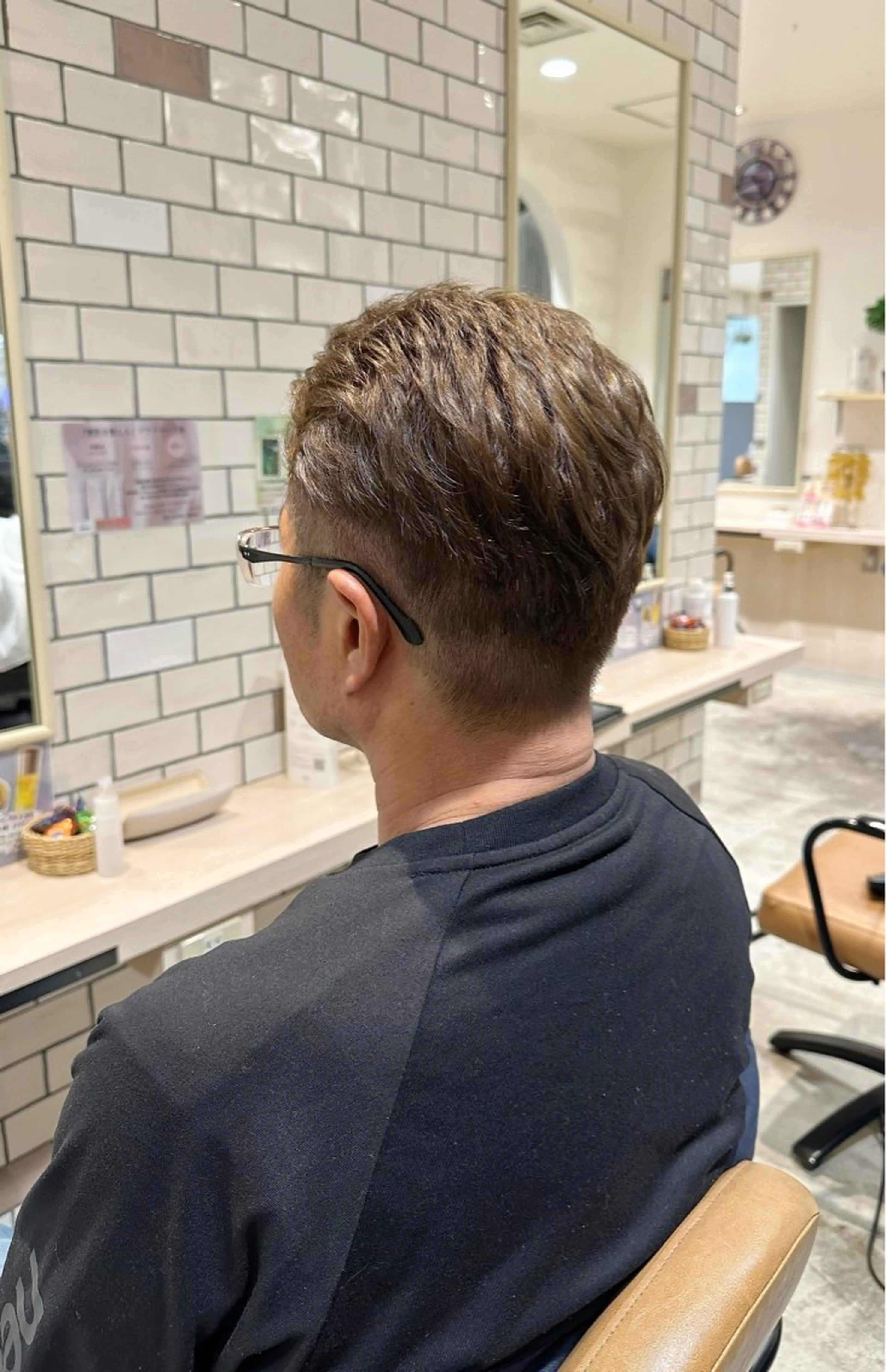 カラー メンズ カット ヘアカラー 林部 りおのヘアスタイル